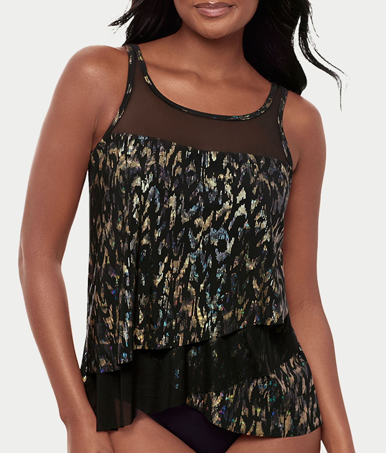  Sparkle Plenty Mirage Underwire Tankini Top、mySite、justintrudeaud