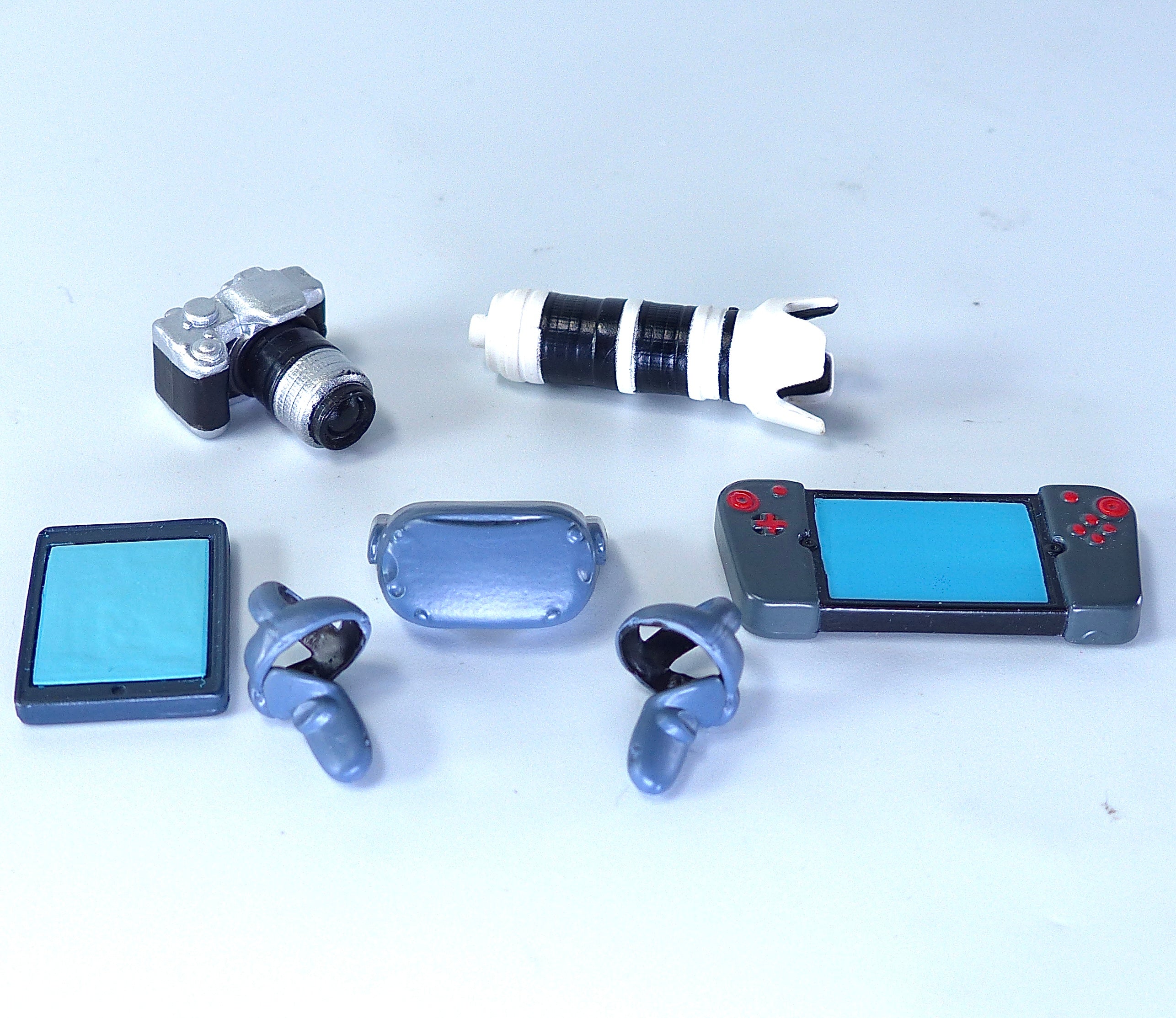 Super Action Stuff Action Figure Accessory Set (Set B Cats with Knives Arcade)、mySite、hgirdovlk