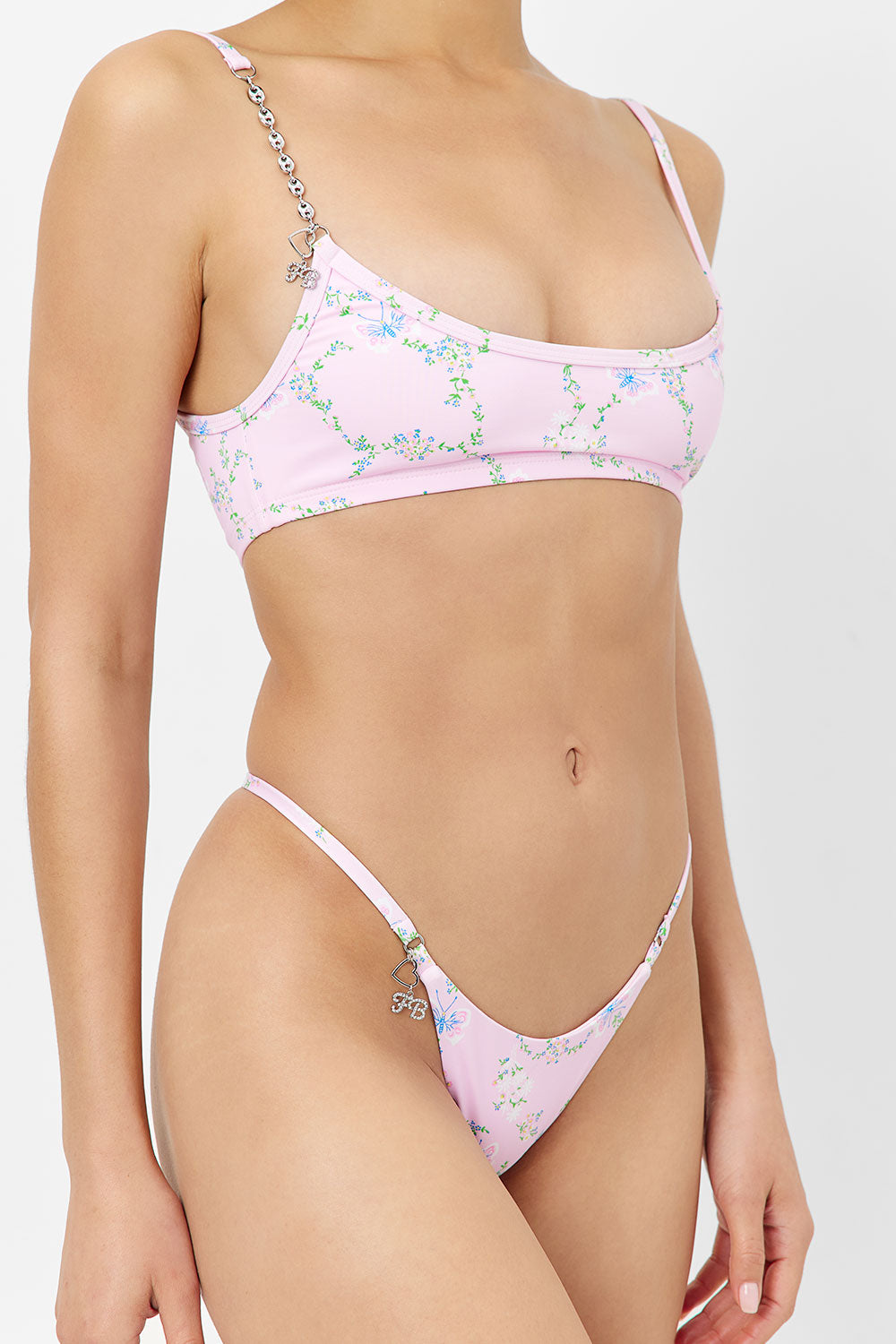 Sara Floral Thong Bikini Bottom - Fairytale、mySite、ashleygrahame