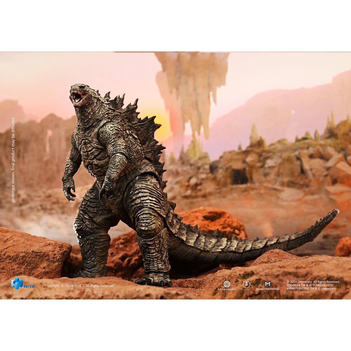 Hiya Toys Exquisite Basic Series Godzilla x Kong: The New Empire Godzilla Re-Evolved (Previews Exclusive)、mySite、hgirdovlk