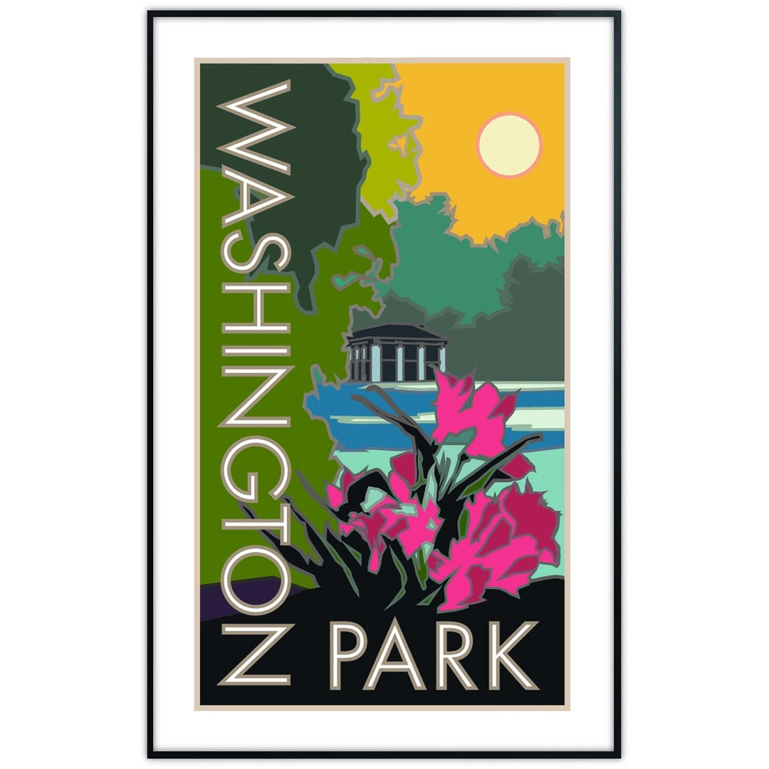 Washington Park, Denver, Colorado - Poster、mySite、g9winljtr