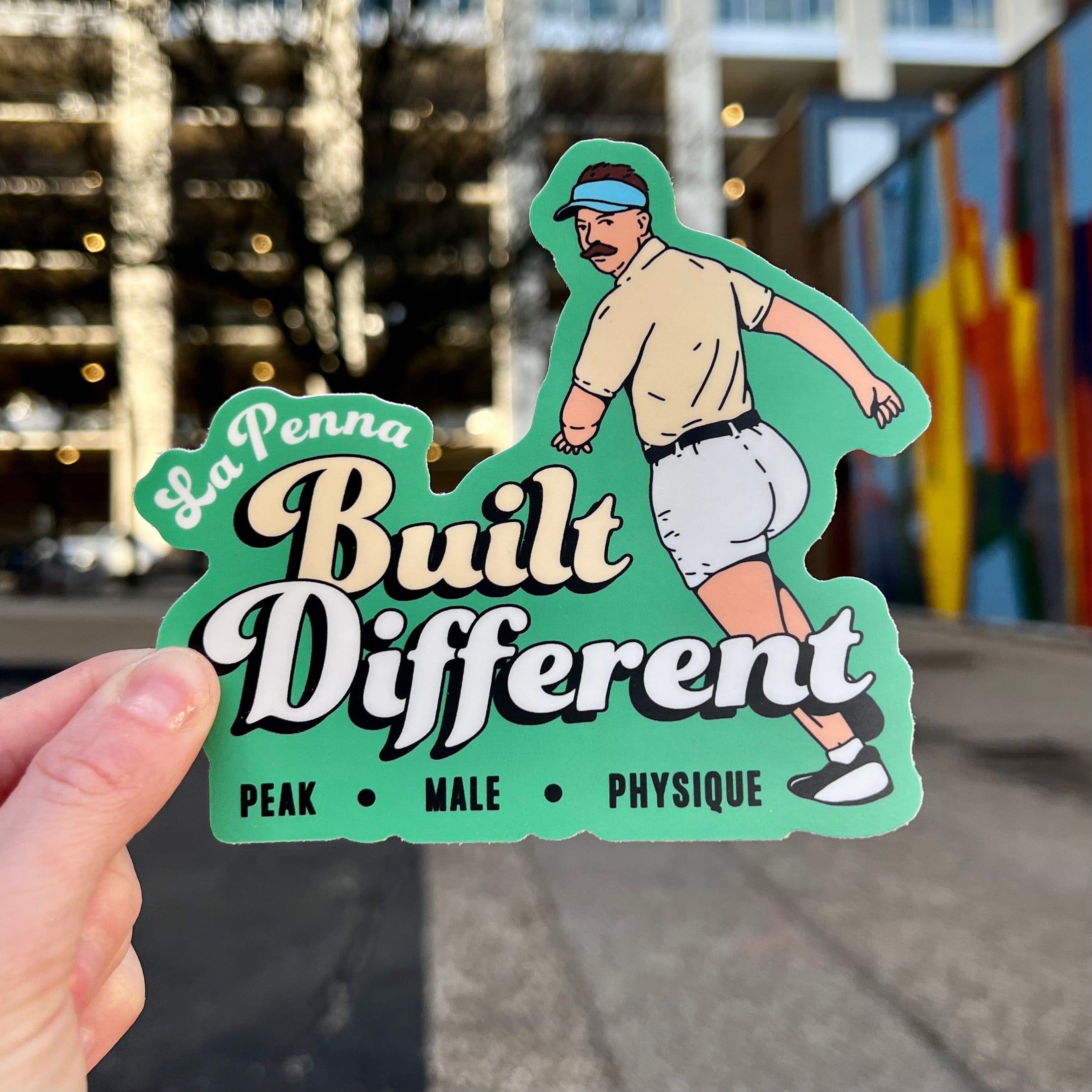  Built Different Frankie Lapenna Sticker、mySite、ghnorth