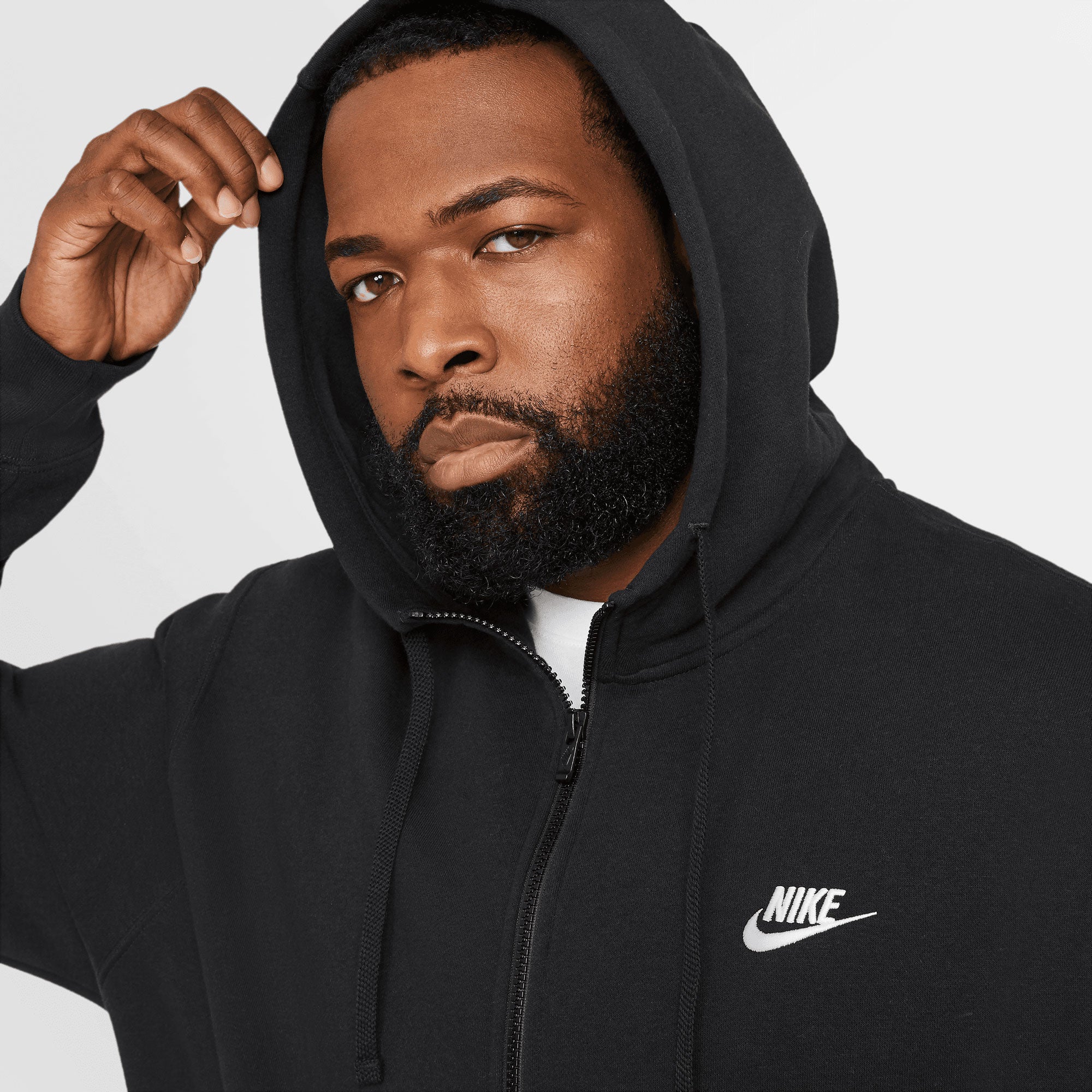 Nike Club Men's Fleece Full-Zip Hoodie