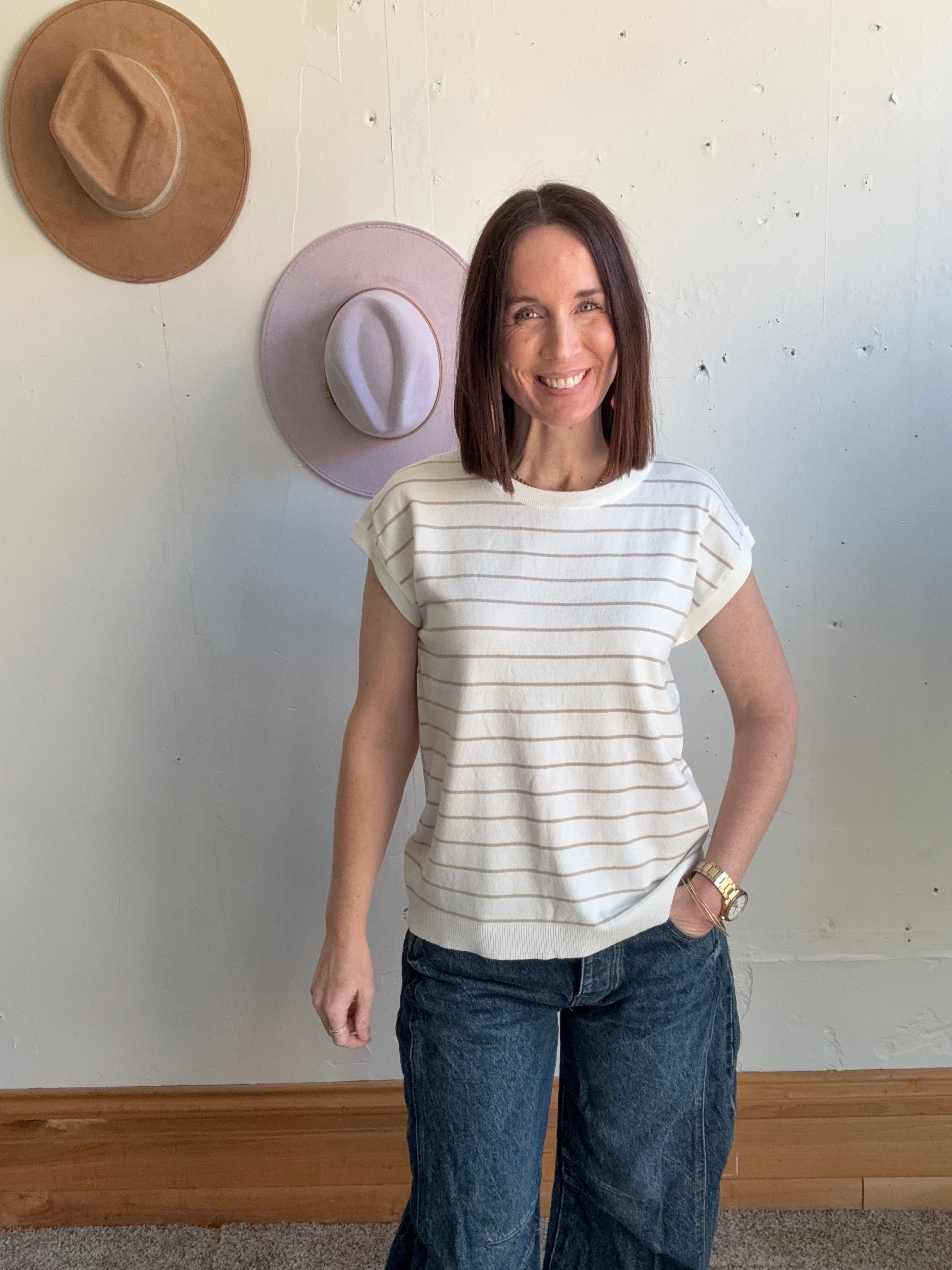 Michaela’s Striped Sweater、mySite、garagedoors4me