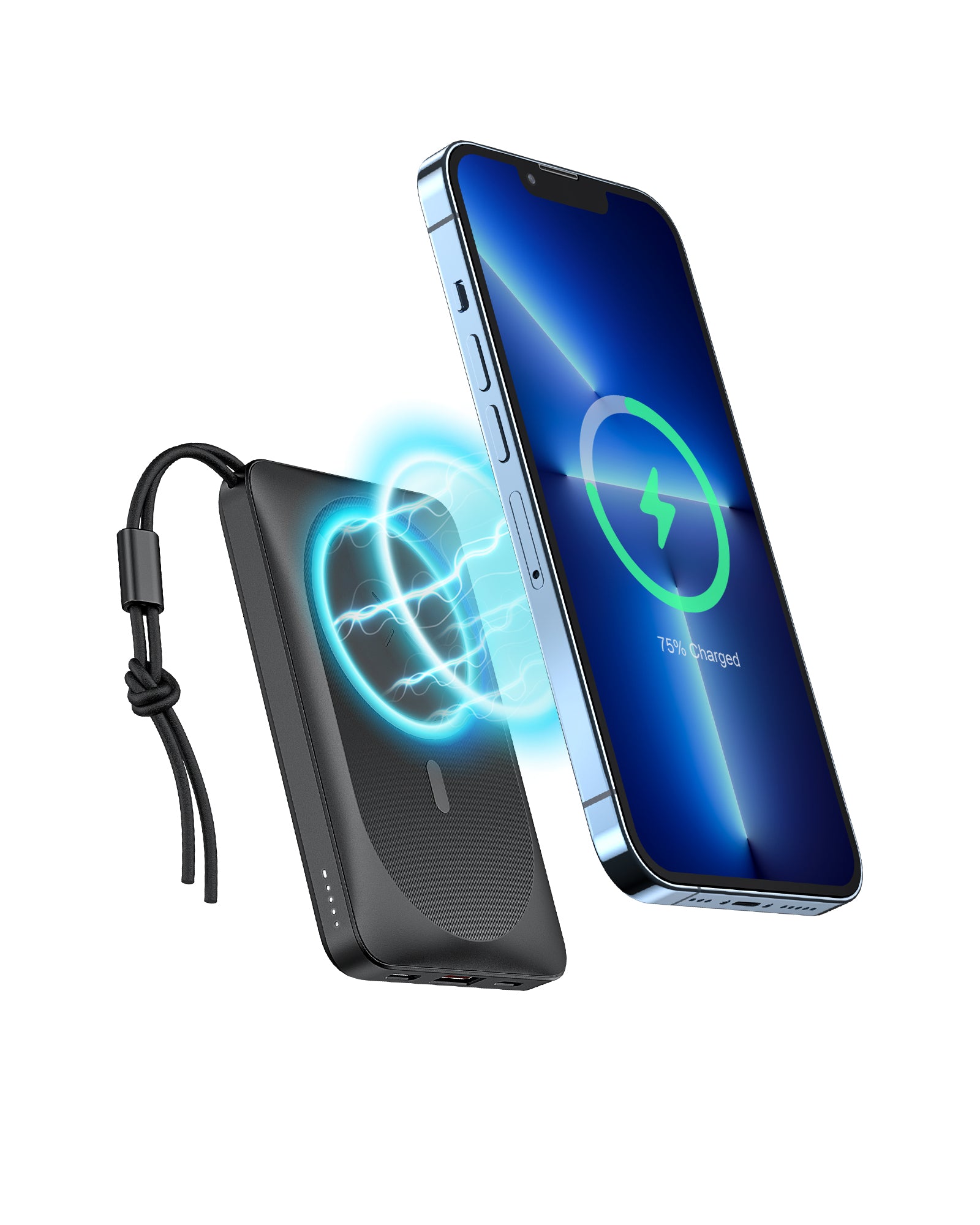 MagOn Magnetic Wireless Power Bank 10000mAh、mySite、fannypackpong