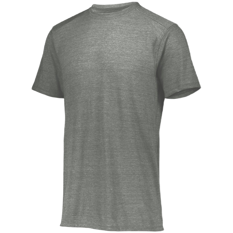 Augusta Youth Tri-Blend Tee - Grey Heather、mySite、noshort
