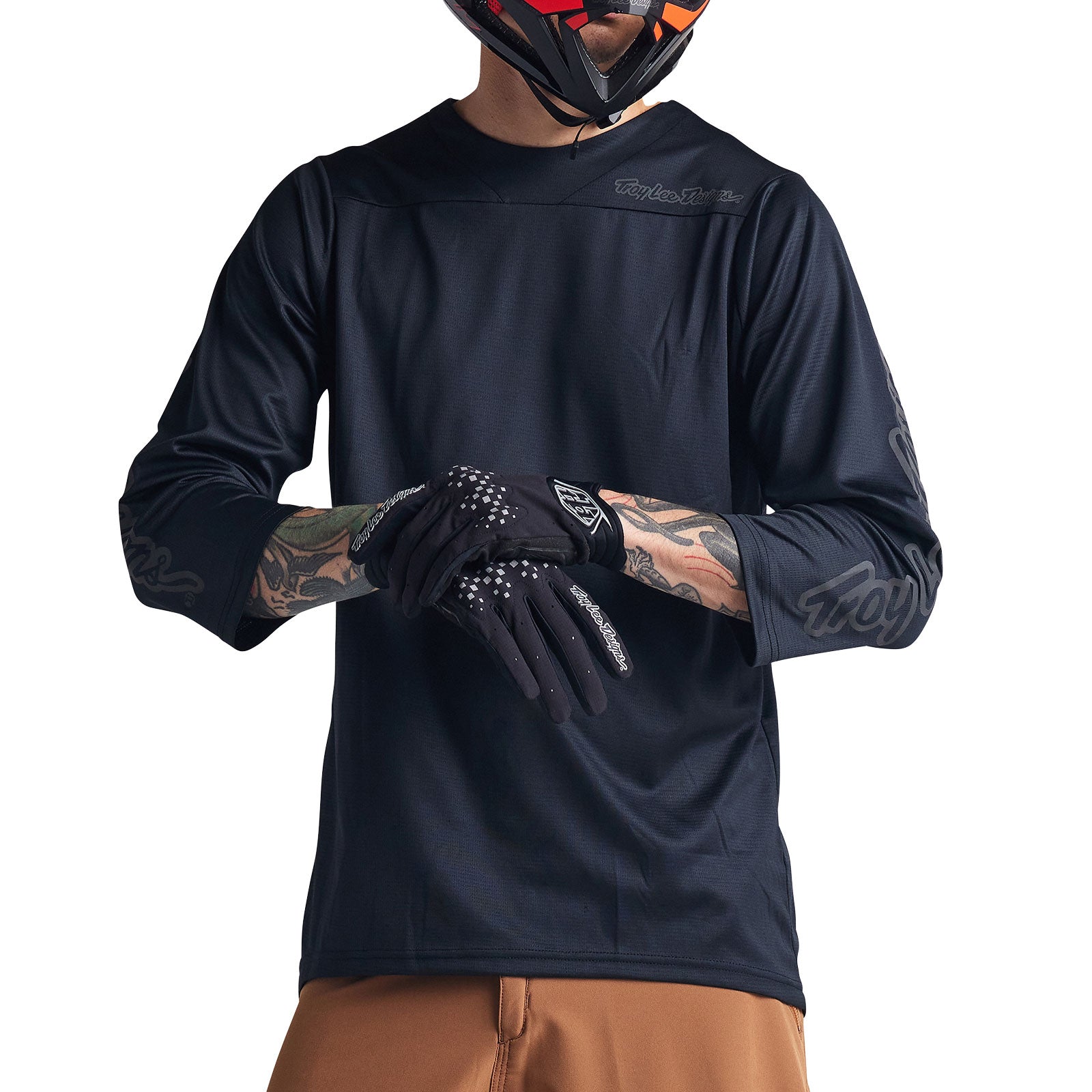 Ruckus 3/4 Jersey Solid Black、mySite、dreamappss