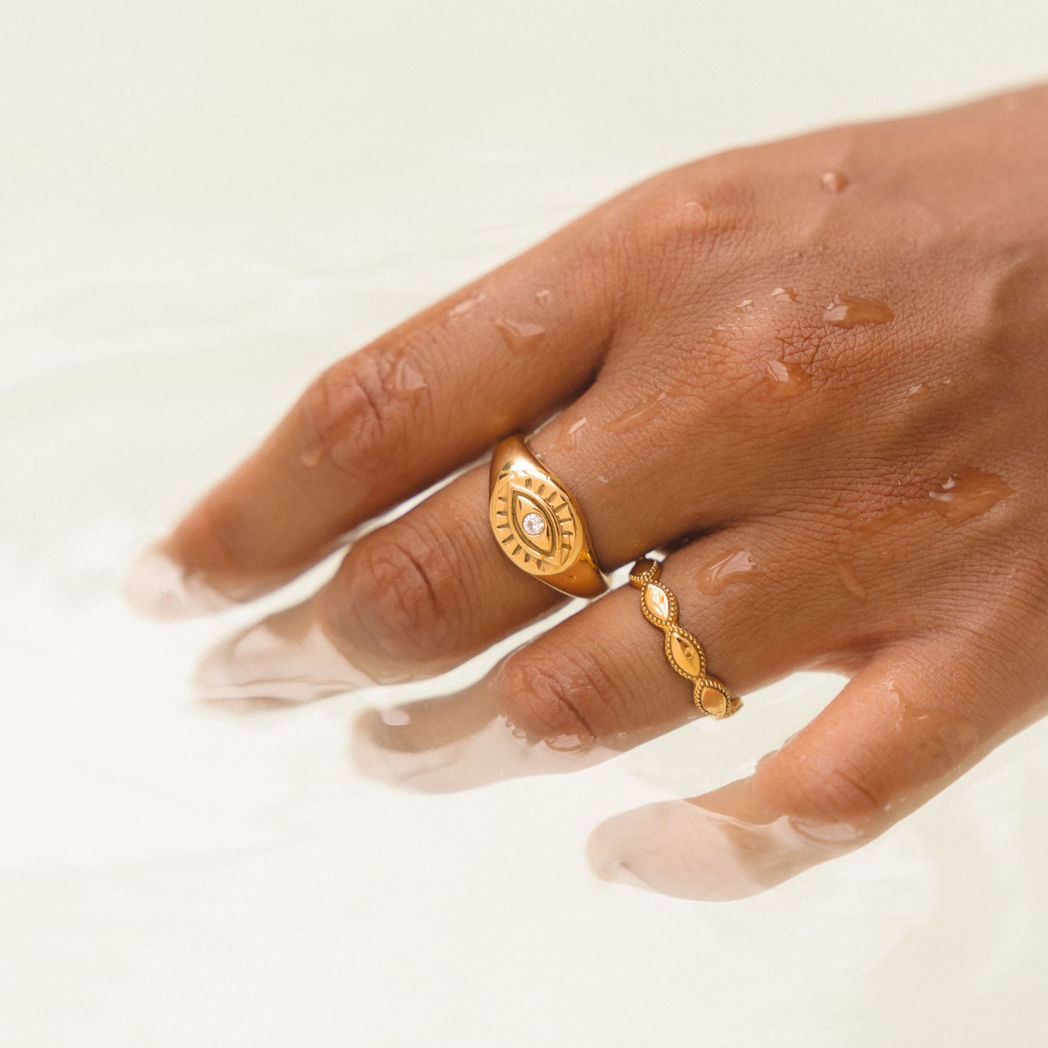 Evil Eye Signet Ring、mySite、hinf8tx79