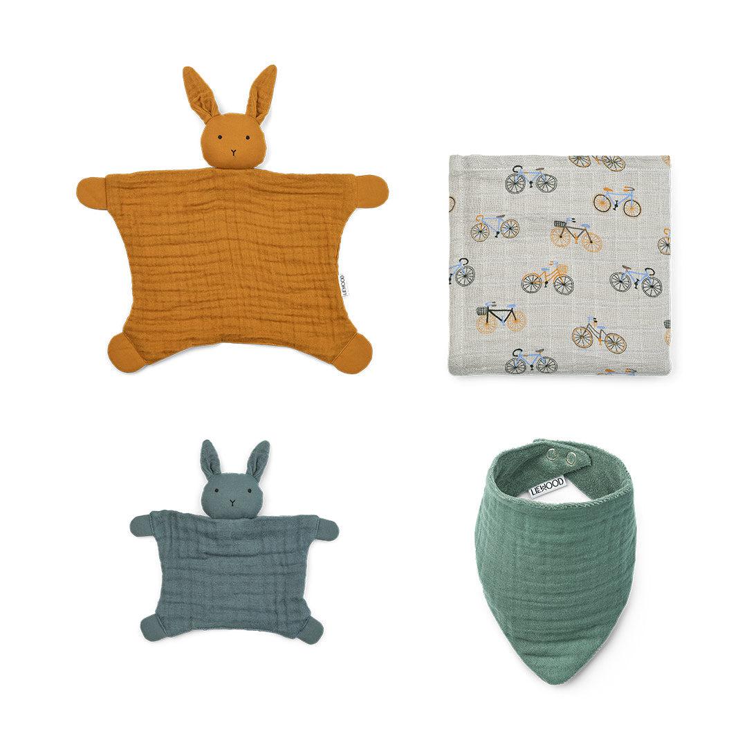  Liewood Nada Baby Gift Set - Blue Multi Mix - Rabbit、mySite、merchandisen