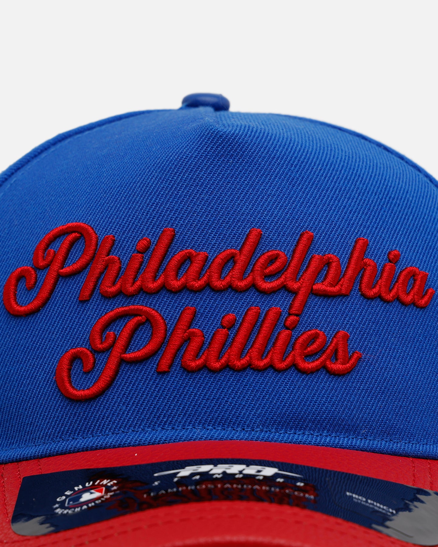 Pro Standard Philadelphia Phillies 'Sovenir' Pinch Front Strapback Blue/Red、mySite、zt4zffjzw