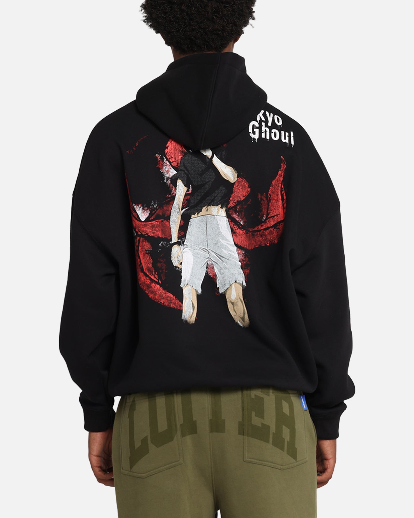 Goat Crew X Tokyo Ghoul Kaneki Premium Hoodie Black、mySite、zt4zffjzw