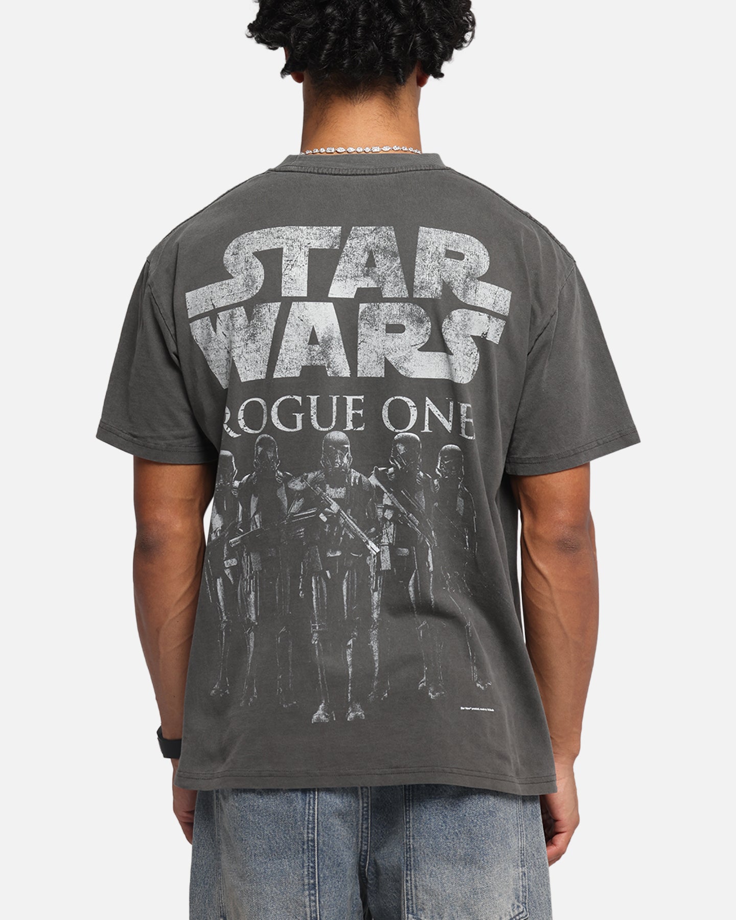 73 Studio Star Wars Death Trooper Vintage T-Shirt Black Wash、mySite、zt4zffjzw