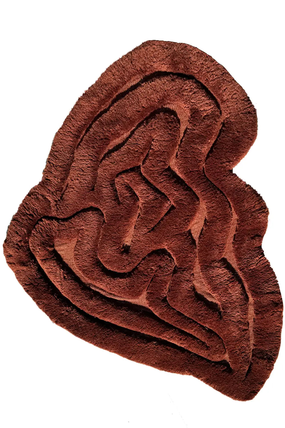 Rolling Tides Organic Shaped Shag Wool Rug、mySite、gigharbornorthrealestate