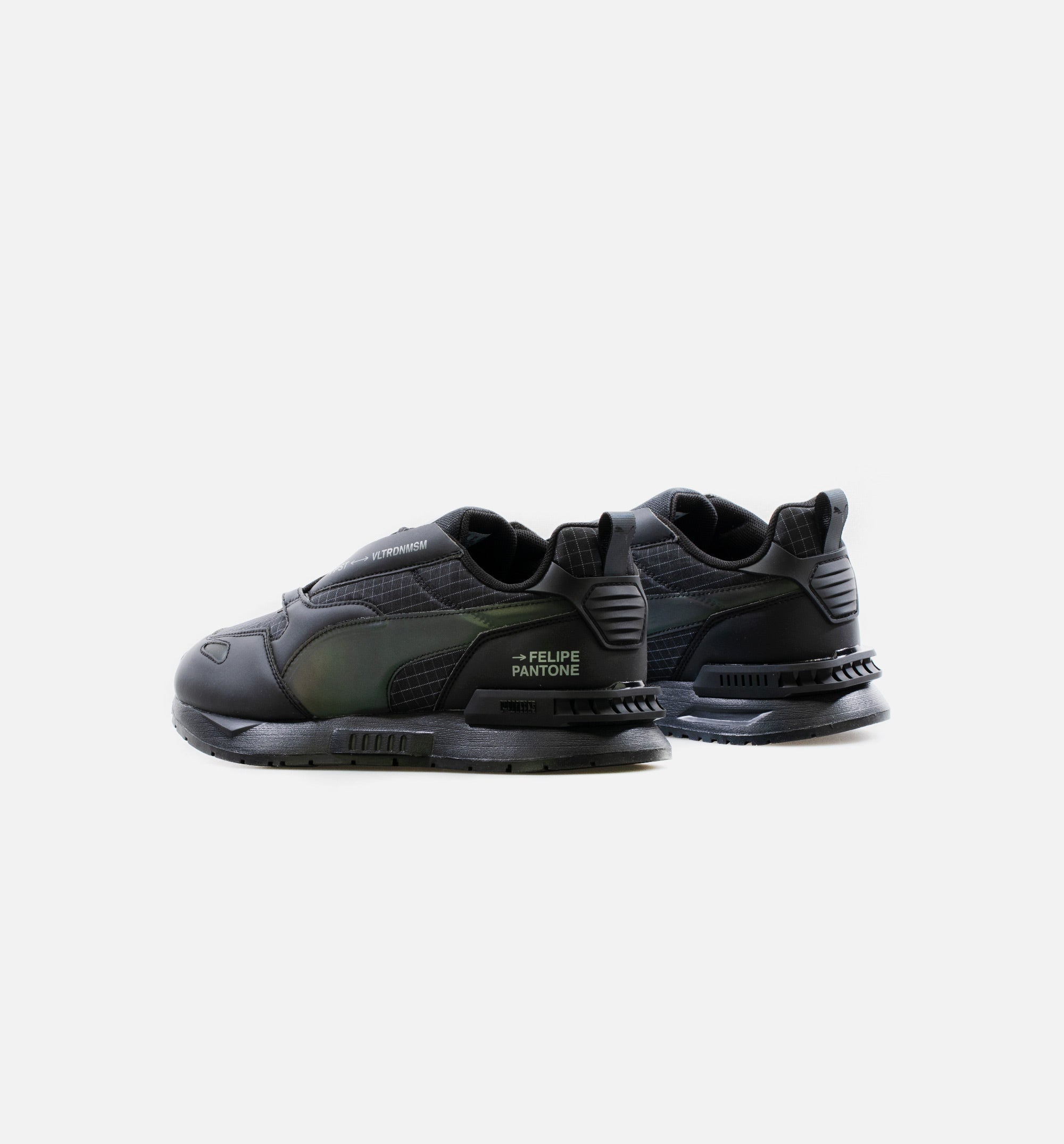 Puma X Felipe Pantone Mirage Mox Tech Mens Lifestyle Shoe - Black/Black、mySite、dreamappss