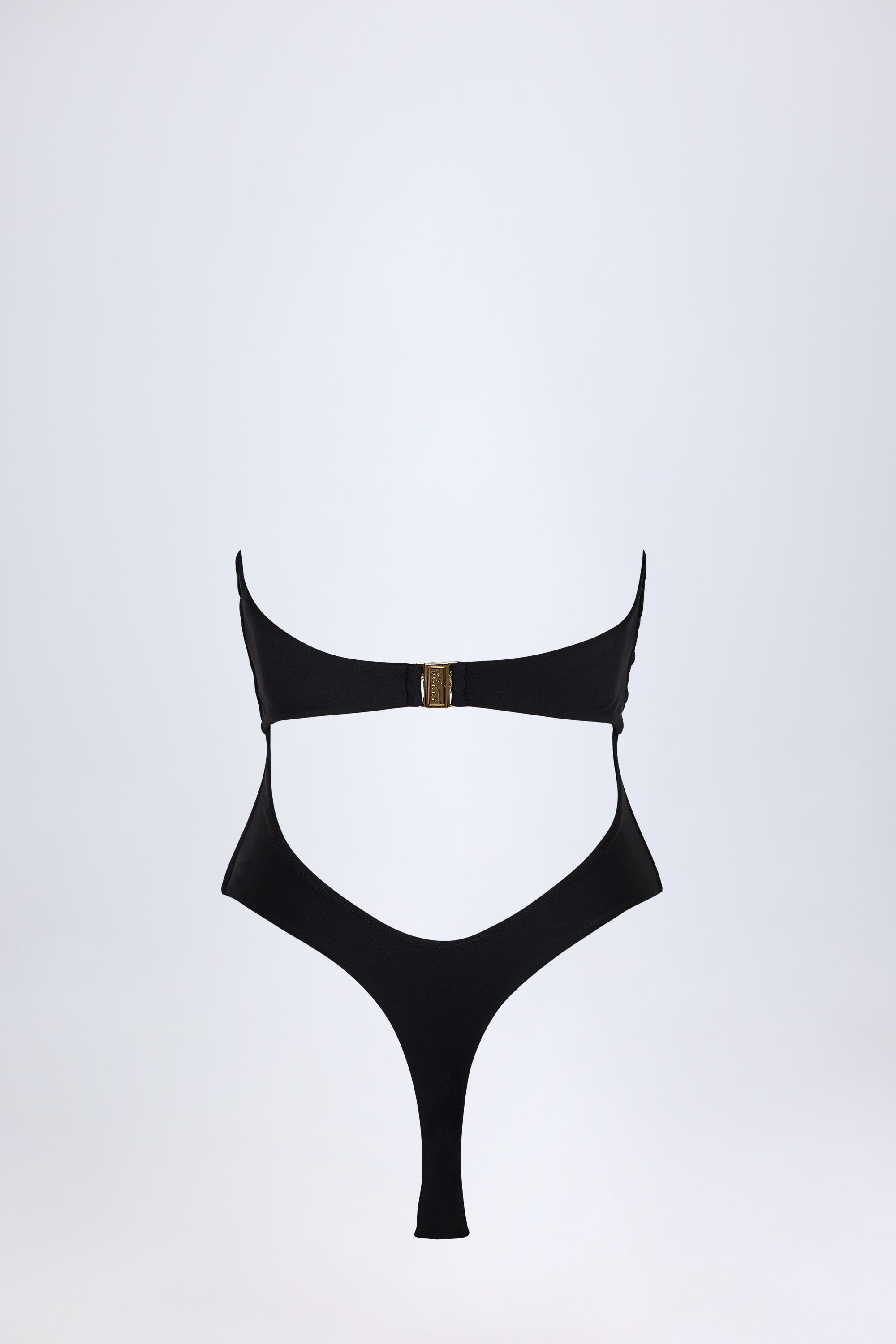  Cut-Out Hardware-Detail Swimsuit in Black、mySite、sugarbowlscore