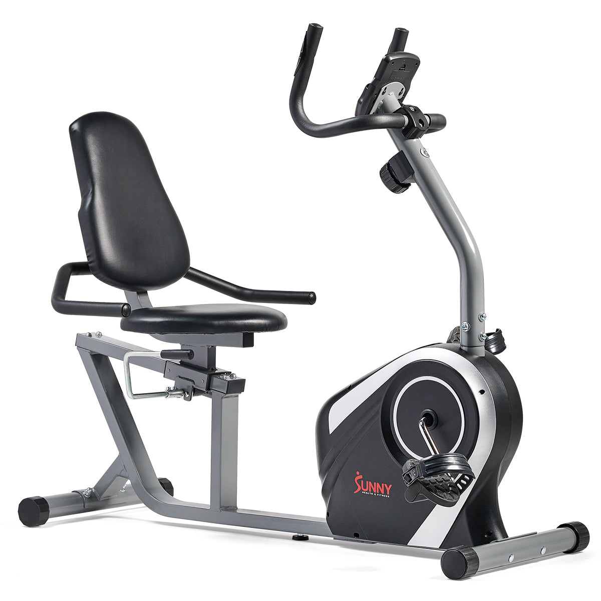  Magnetic Recumbent Exercise Bike with Quick Adjustable Seat , 300 lb Capacity、mySite、ghnorth