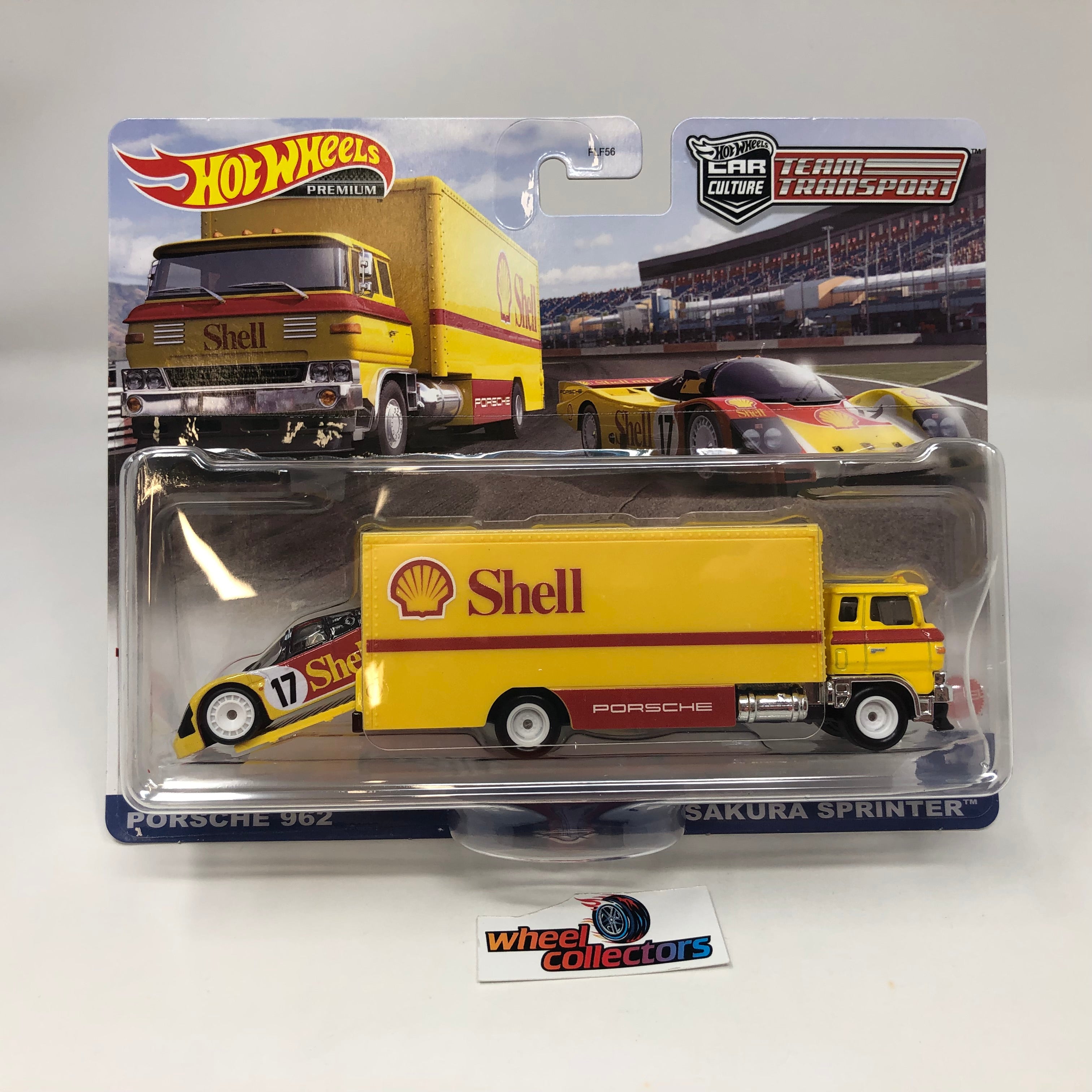 Porsche 962 Shell Oil & Sakura Sprinter * 2022 Hot Wheels Team Transport Car Culture、mySite、hgirdovlk