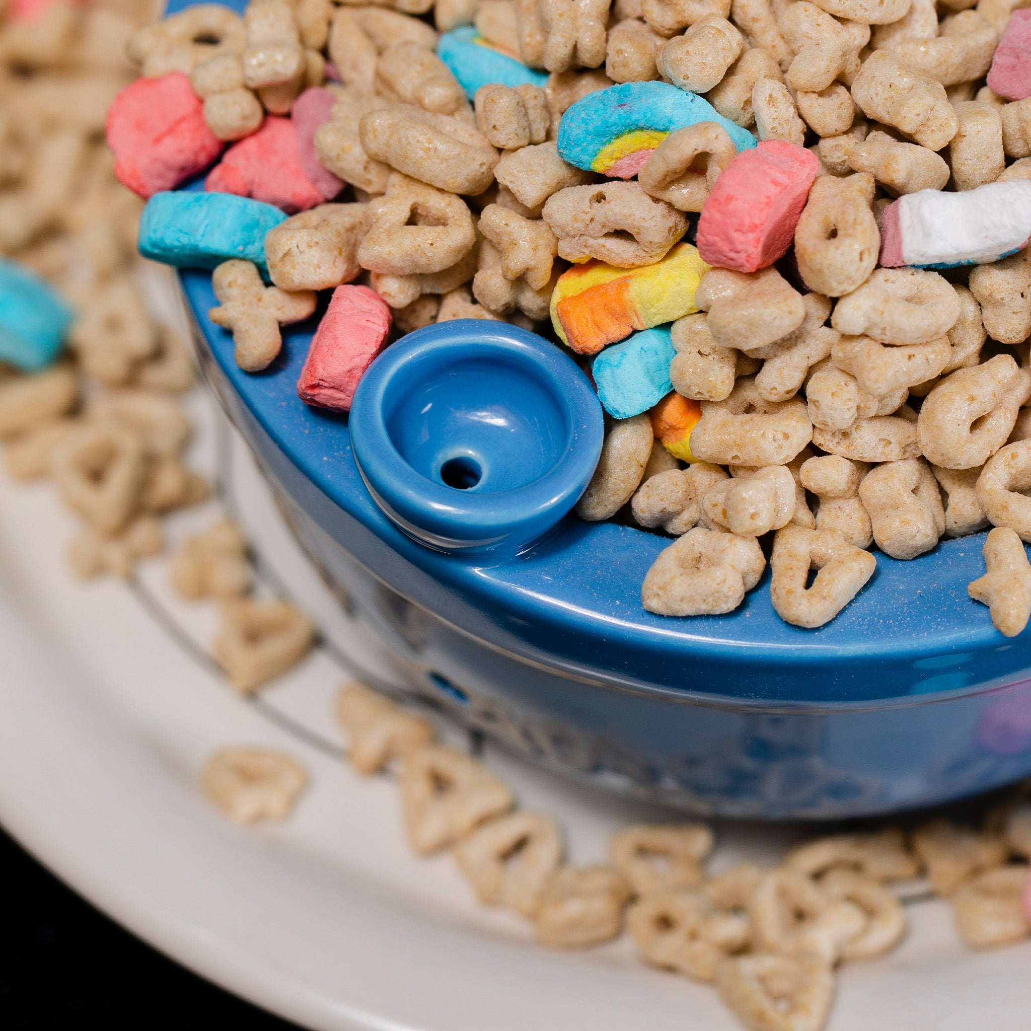  Lord Nermal Wake And Bake Cereal Bowl (Blue)、mySite、merchandisen
