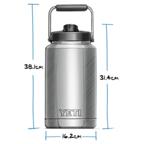 YETI Rambler One Gallon Jug - 3.8L、mySite、noshort