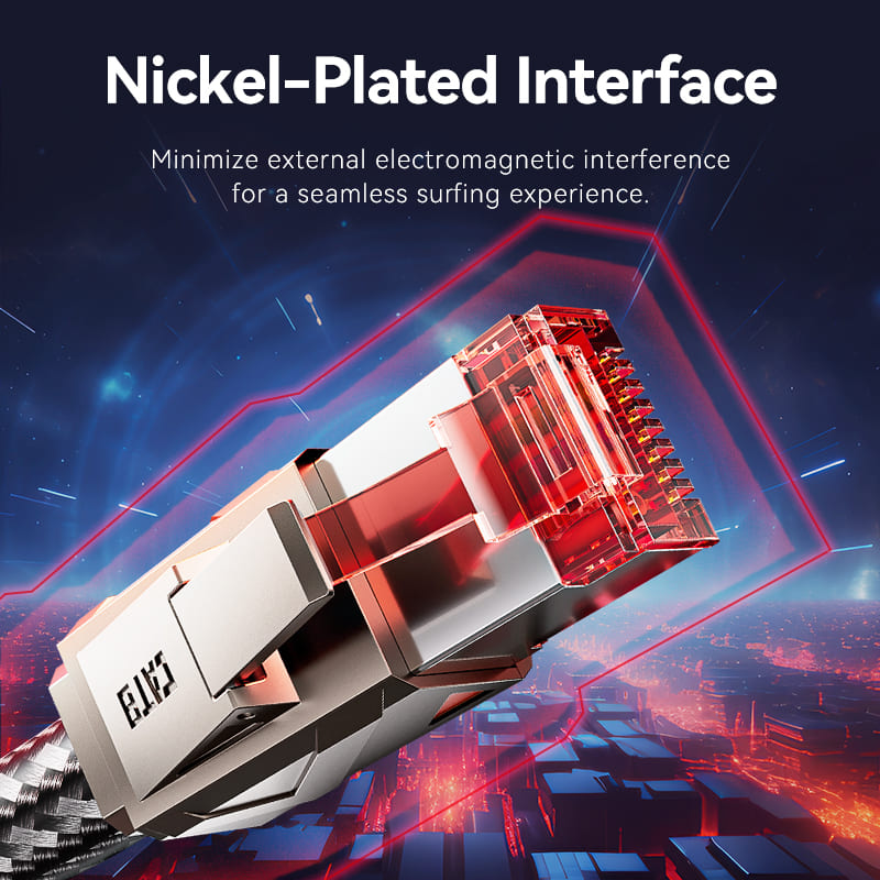 Cat8 SFTP Gaming Patch Cable、mySite、fannypackpong