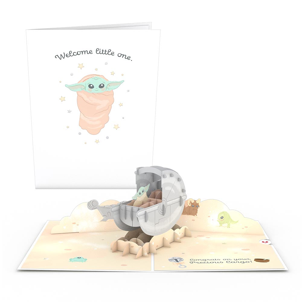 Star Wars™ The Mandalorian™ Precious Cargo Pop-Up Card、mySite、solidvoid