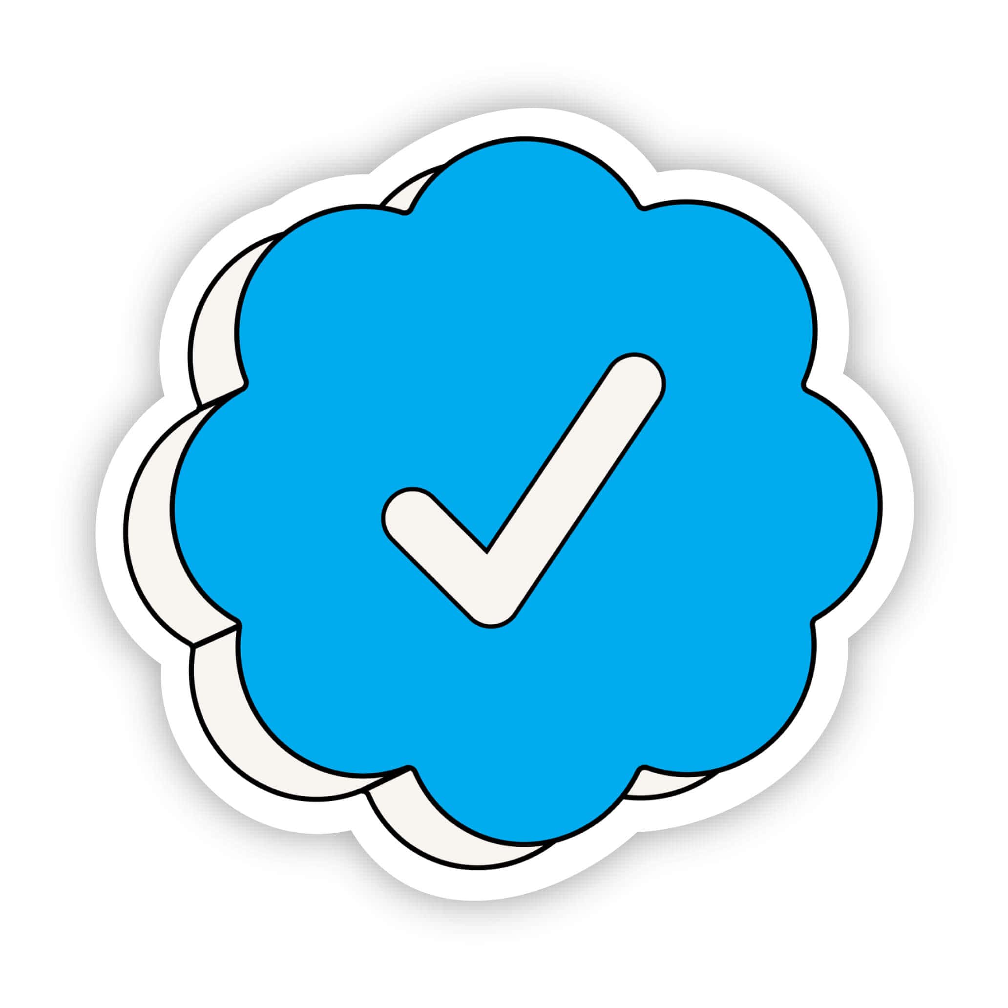  Twitter Verification Badge Sticker、mySite、elrpsem3k