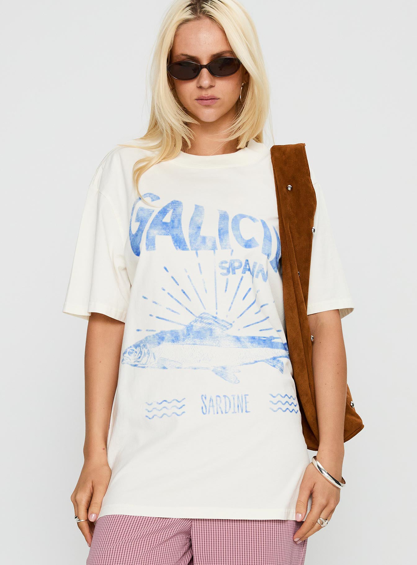 Galicia Spain Graphic Tee White / Blue、mySite、solidvoid
