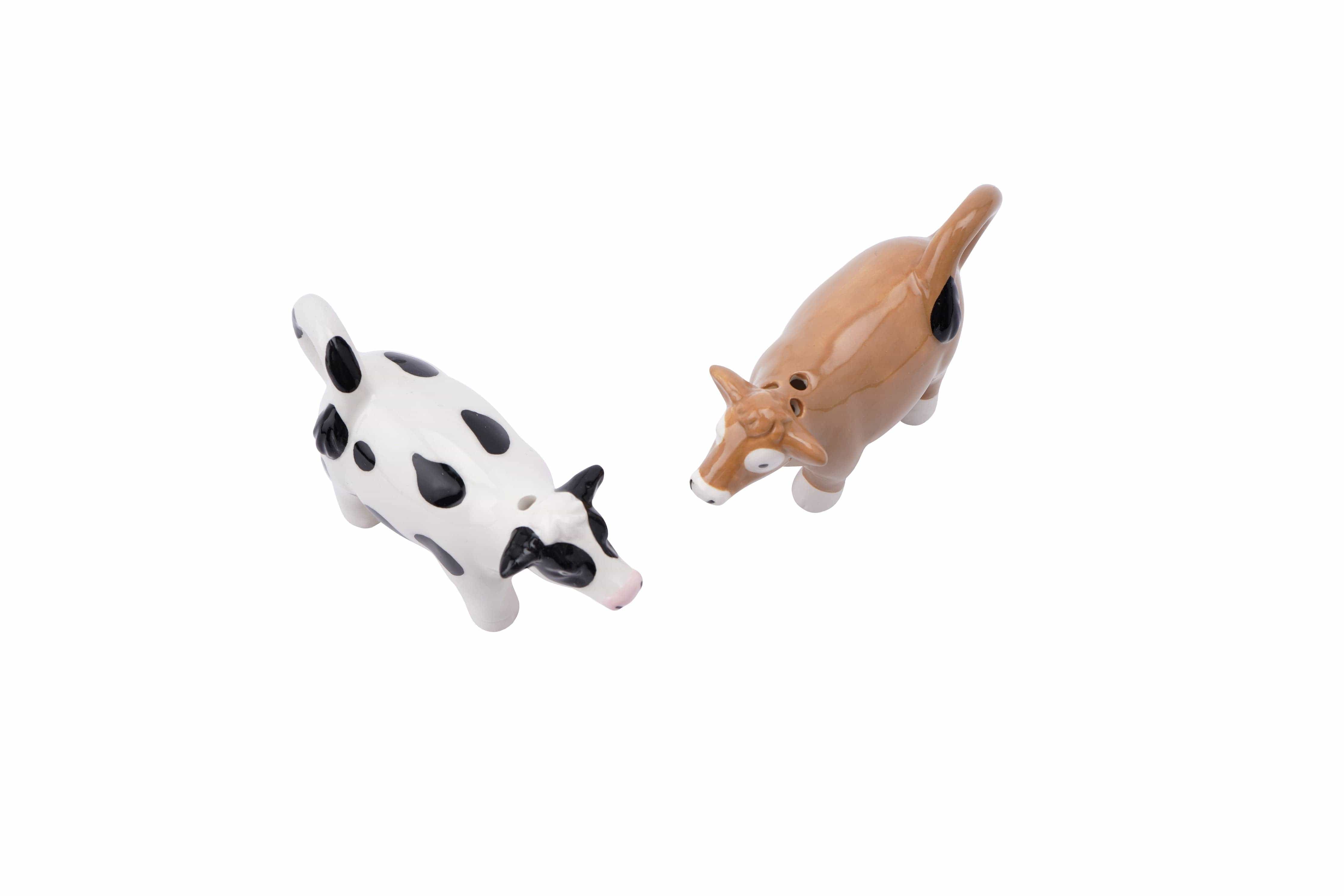 Great British Dairy Co. Cow Salt & Pepper Shakers、mySite、g9winljtr