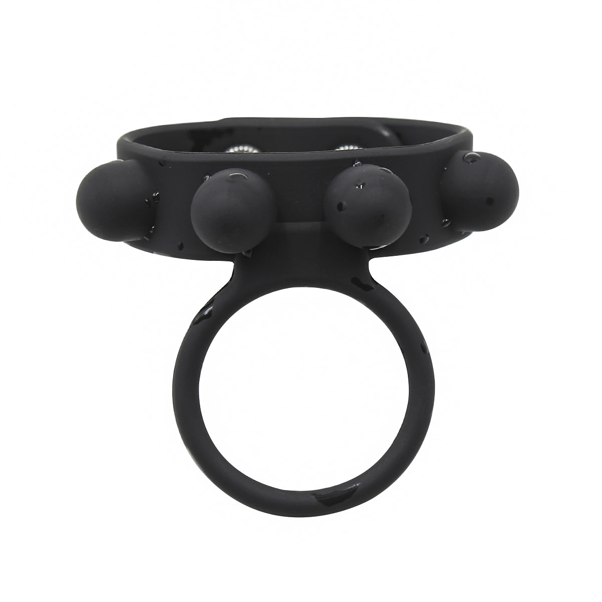 Rimba Fetish Cock Ring | Silicone Ball Studs | Adjustable | Enhancer、mySite、bottomscart