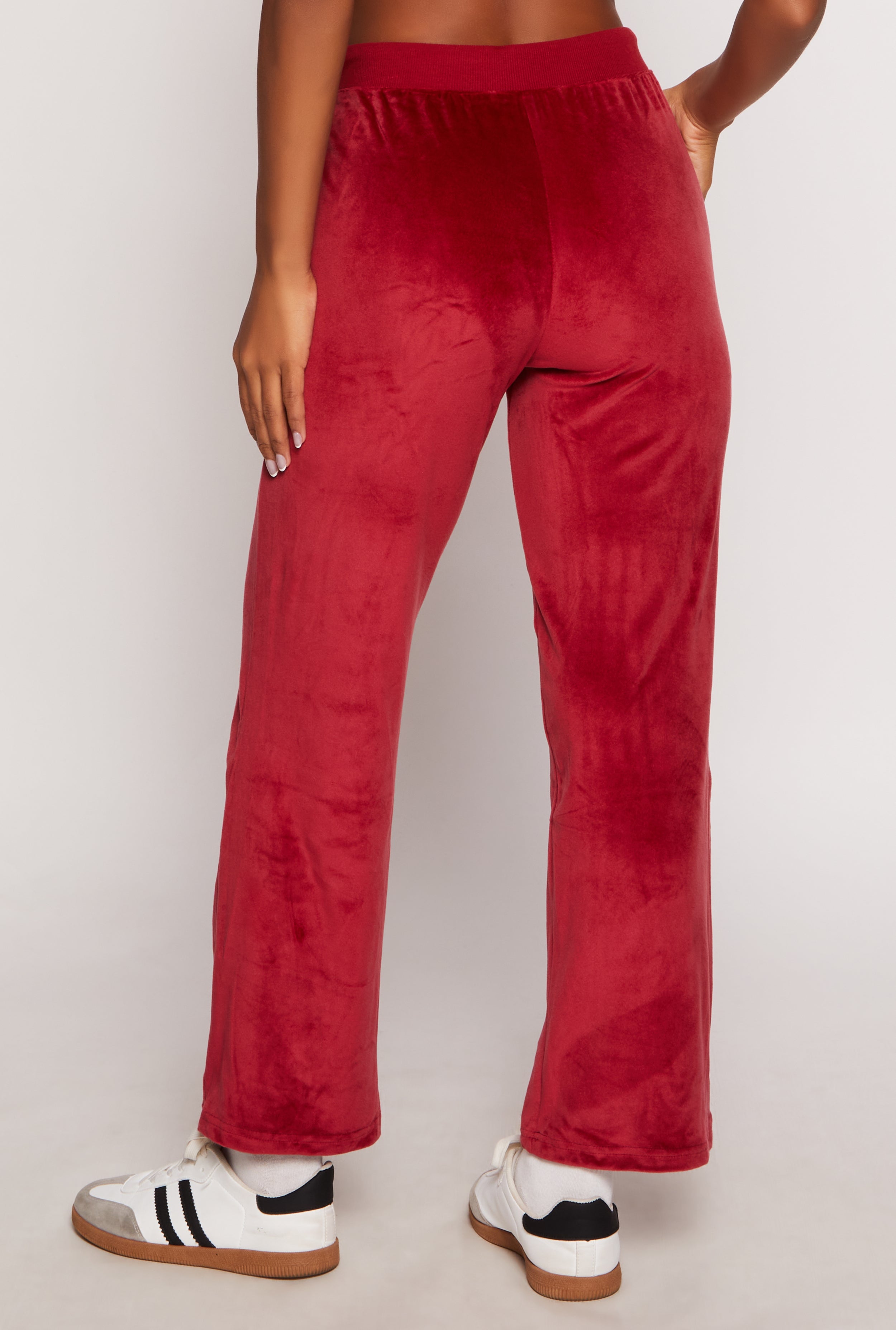 Velour Wide Leg Sweatpants、mySite、camillekostekn