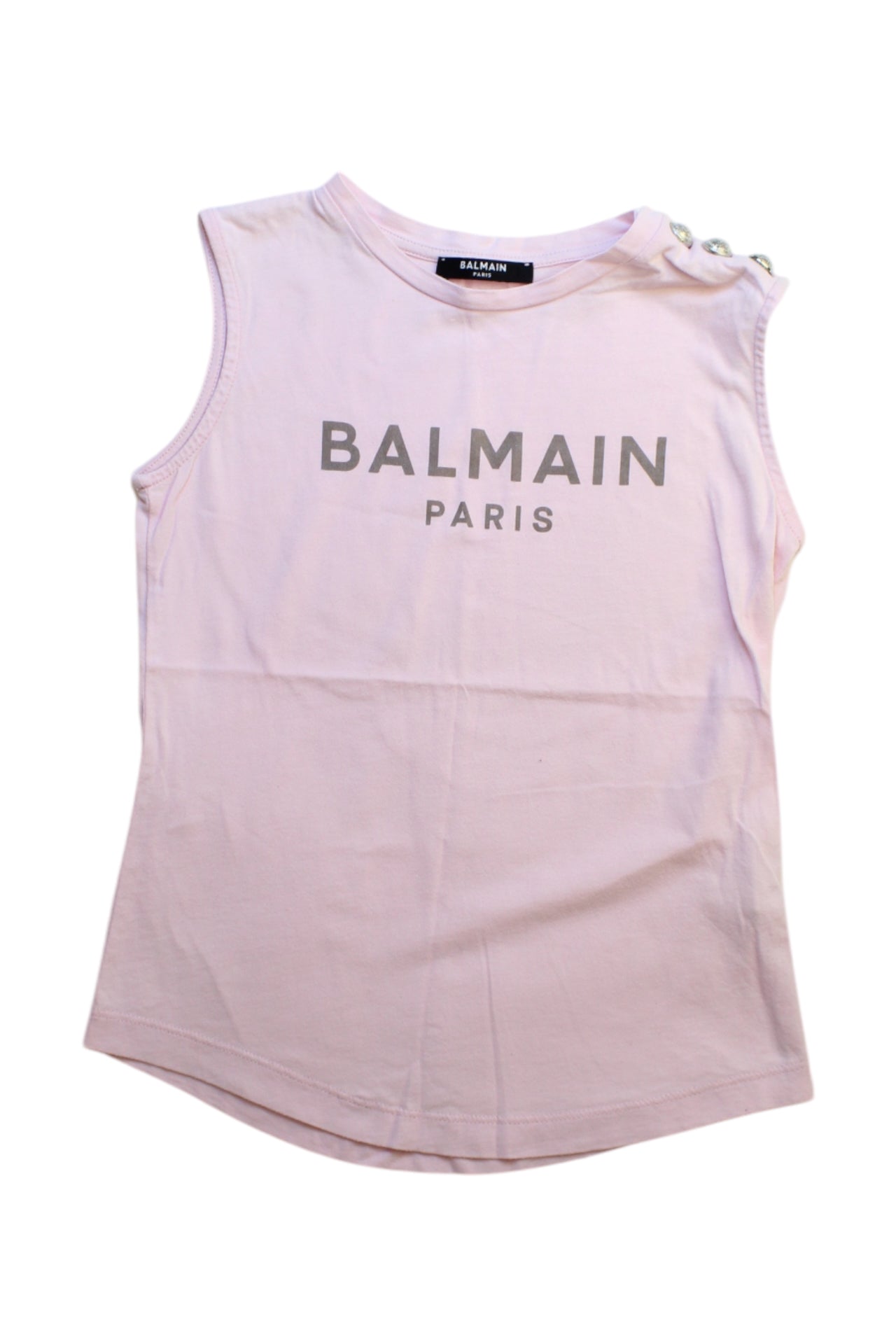 Balmain Paris Sleeveless T-Shirt 8Y、mySite、g9winljtr