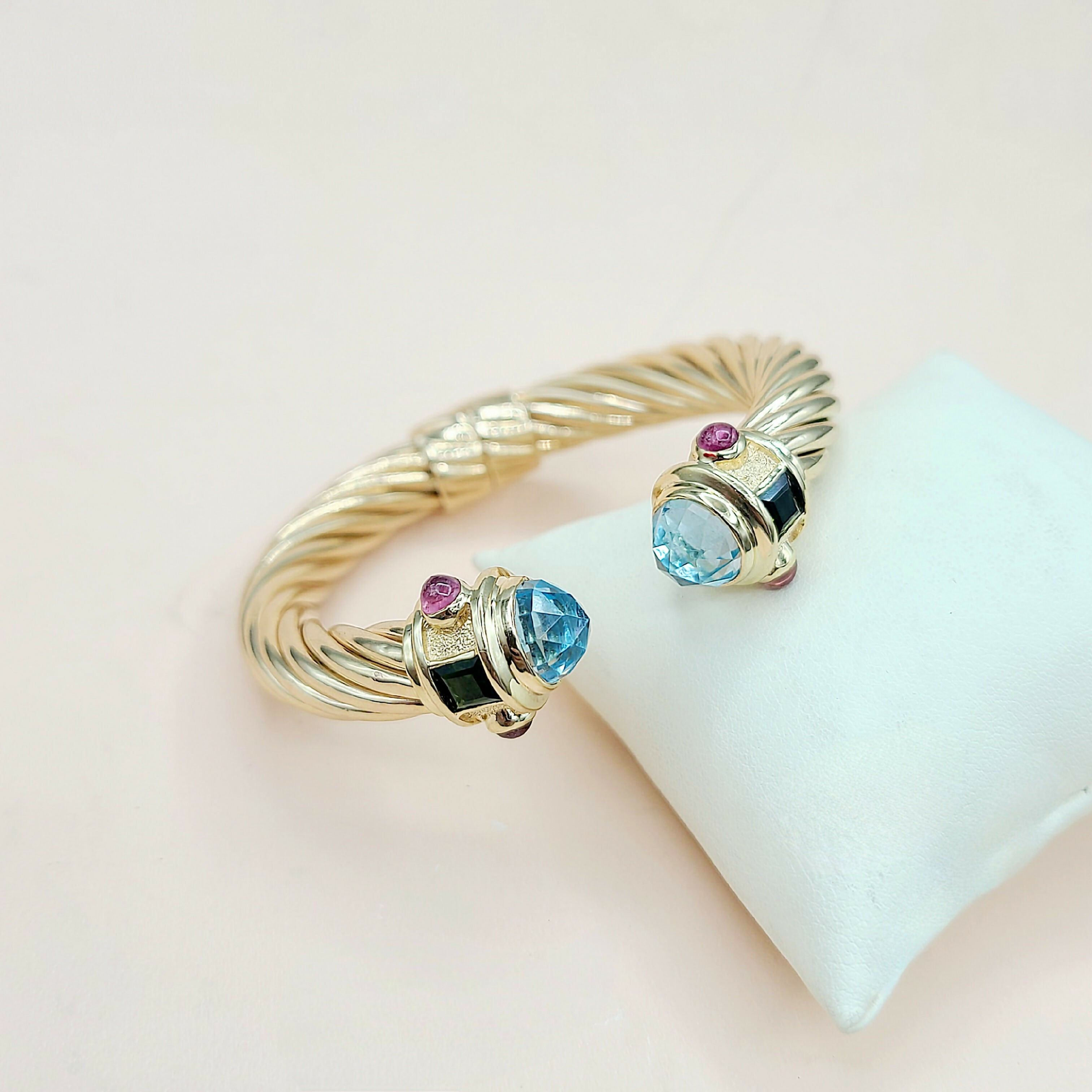 David Yurman Renaissance Bracelet 10mm Topaz & Tourmaline、mySite、hinf8tx79