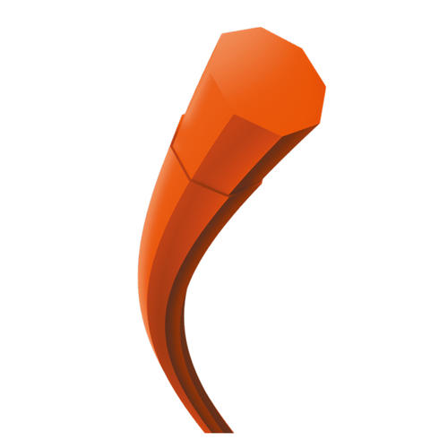 Yonex Poly Tour Rev 16L/1.25 Tennis String (Bright Orange)