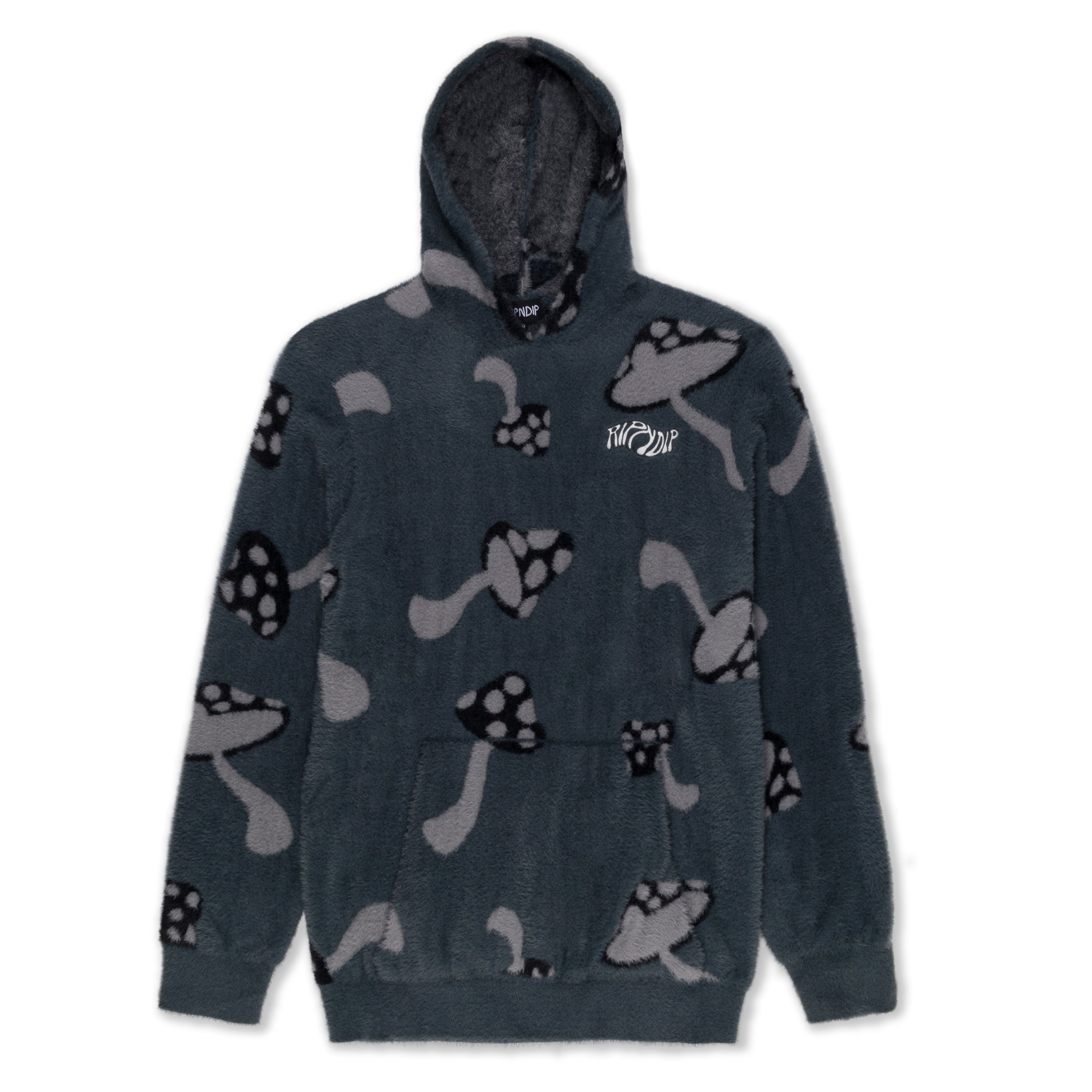  Euphoria Faux Mohair Hoodie (Grey)、mySite、merchandisen