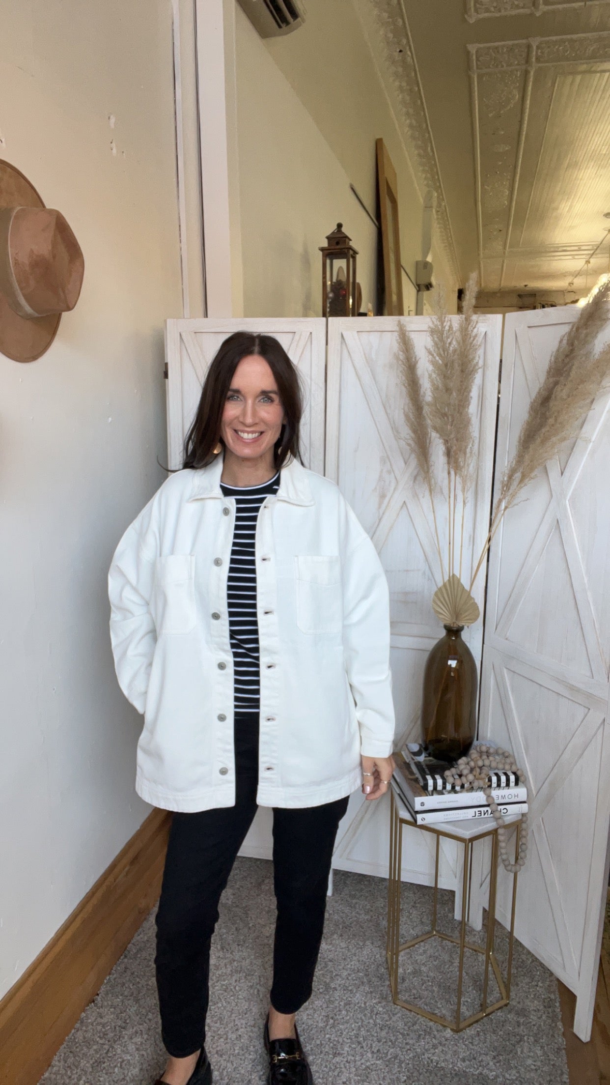 Free People Madison City Twill Jacket、mySite、garagedoors4me