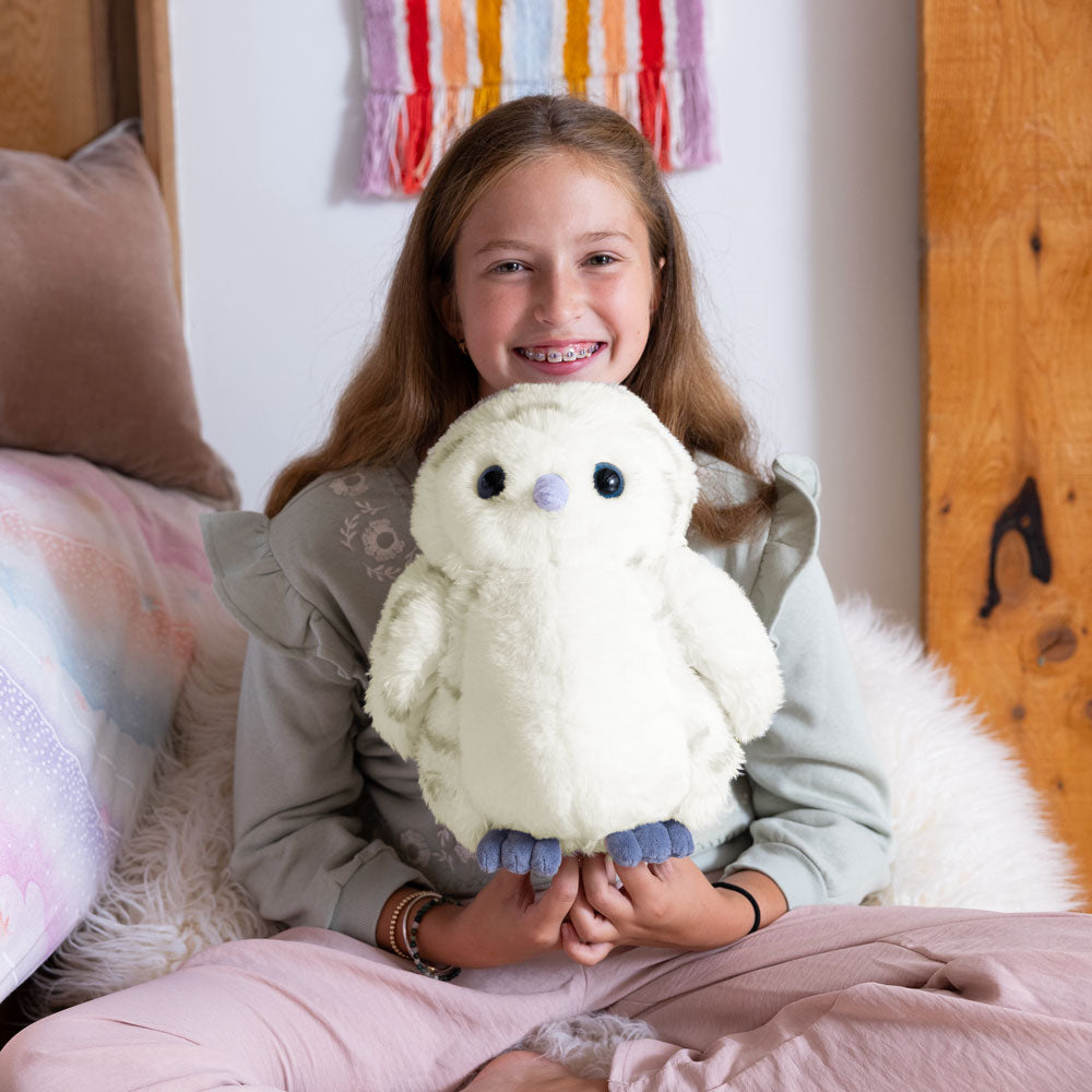 18 In. Oh So Soft Snowy Owl、mySite、g9winljtr