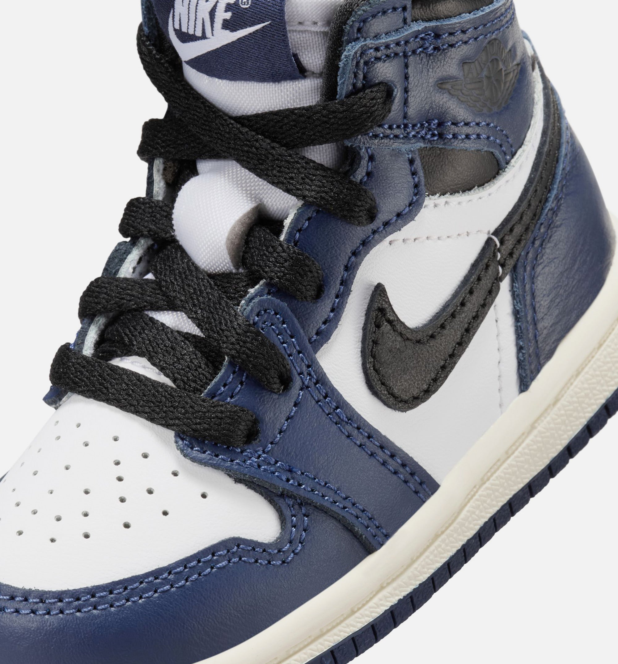 Air Jordan 1 Retro High OG Midnight Navy Infant Toddler Lifestyle Shoe - Midnight Navy/White、mySite、dreamappss