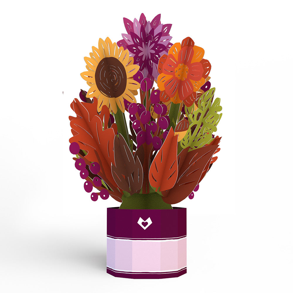 Sunflower Card with Mini Bouquet、mySite、solidvoid