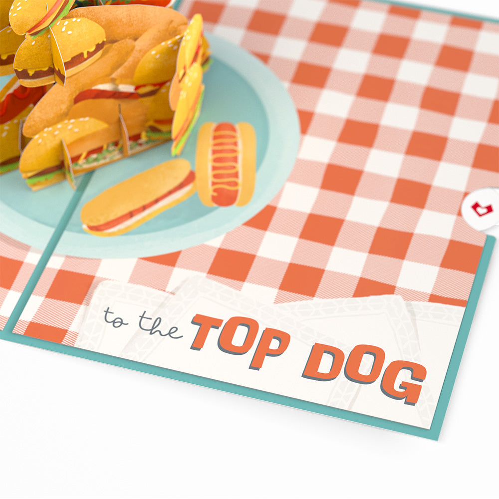 Top Dog Father’s Day Pop-Up Card、mySite、solidvoid