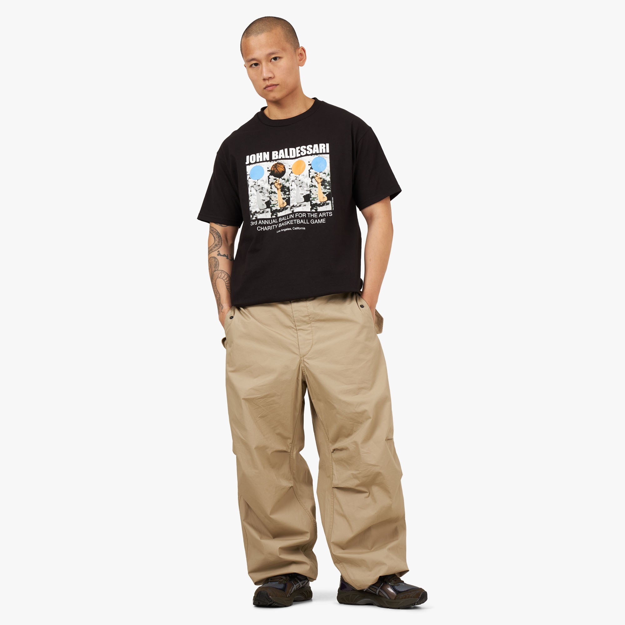 Full Court Press Baldesarri T-shirt / Black、mySite、merchandisen