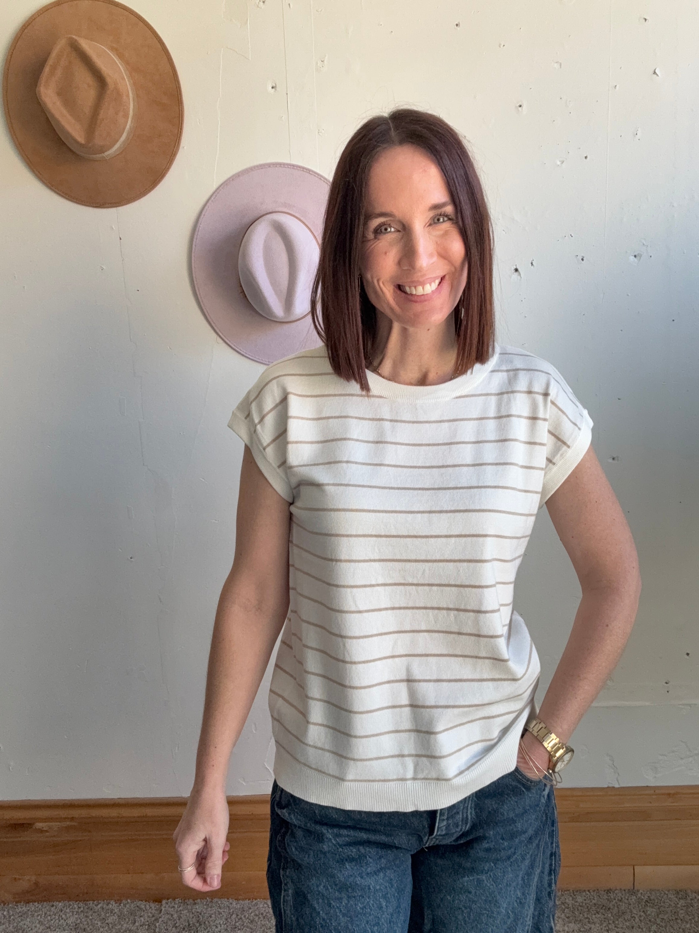 Michaela’s Striped Sweater、mySite、garagedoors4me