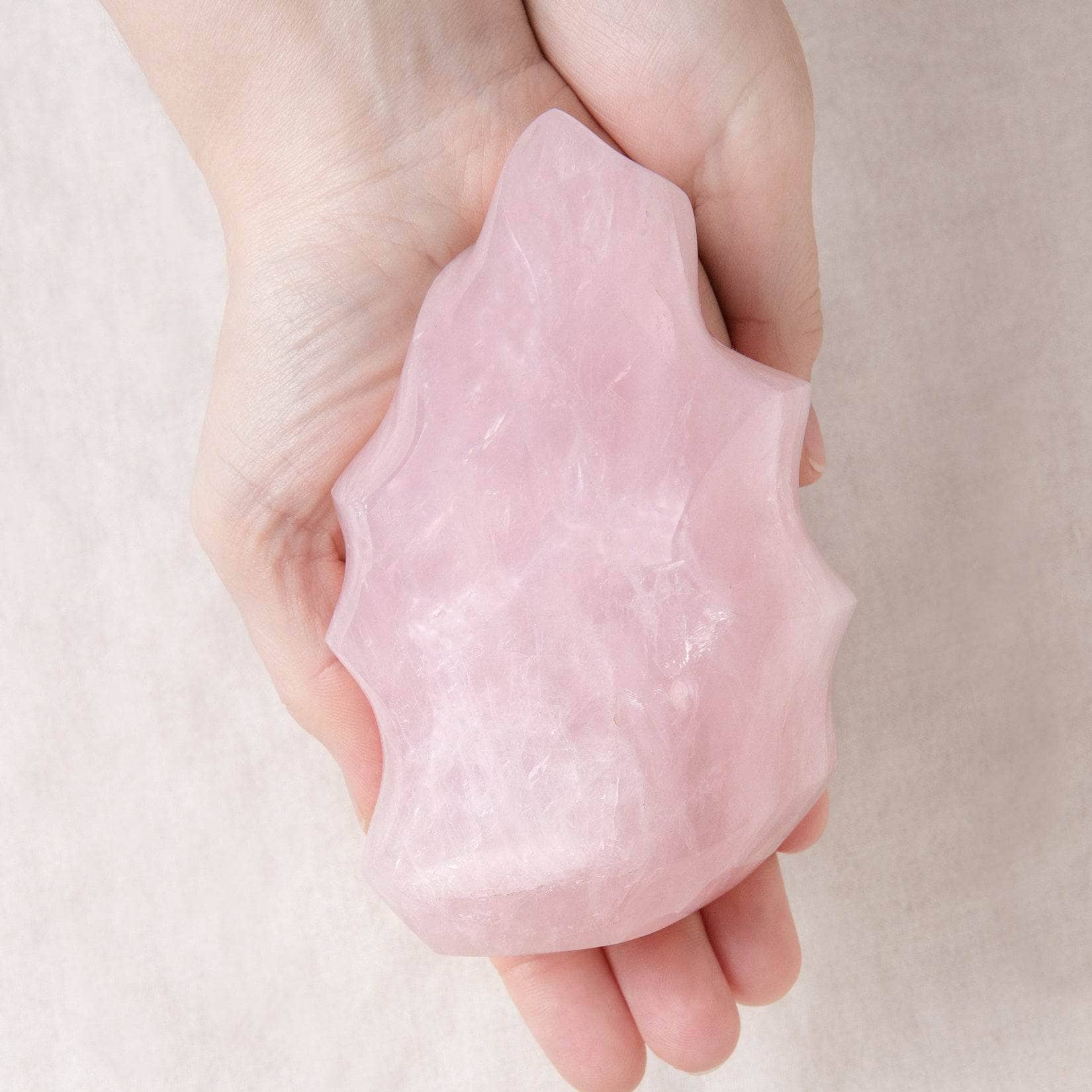 Rose Quartz Flame Crystals - 1 of a Kind、mySite、hinf8tx79