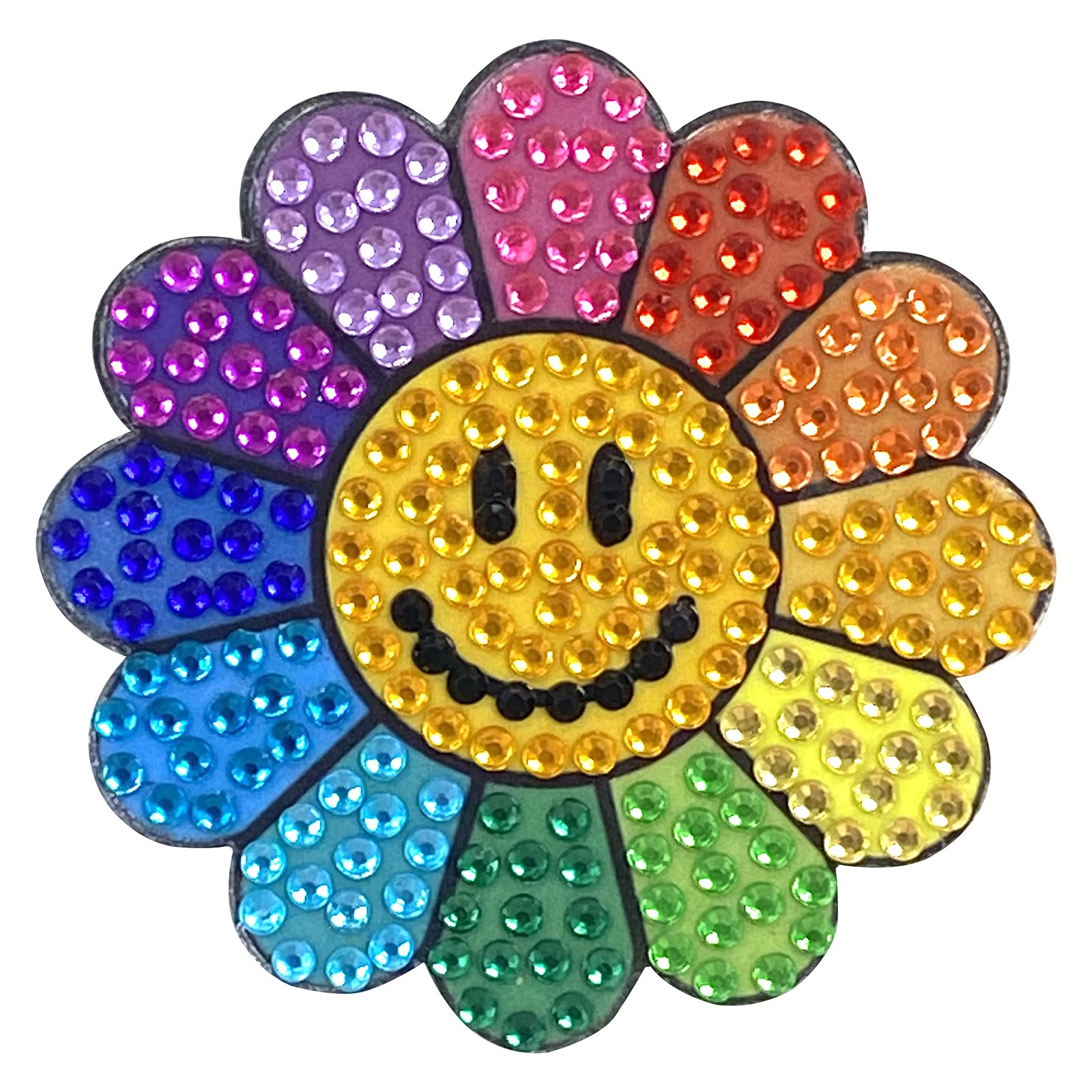  StickerBeans Rainbow Daisy Sticker、mySite、ghnorth