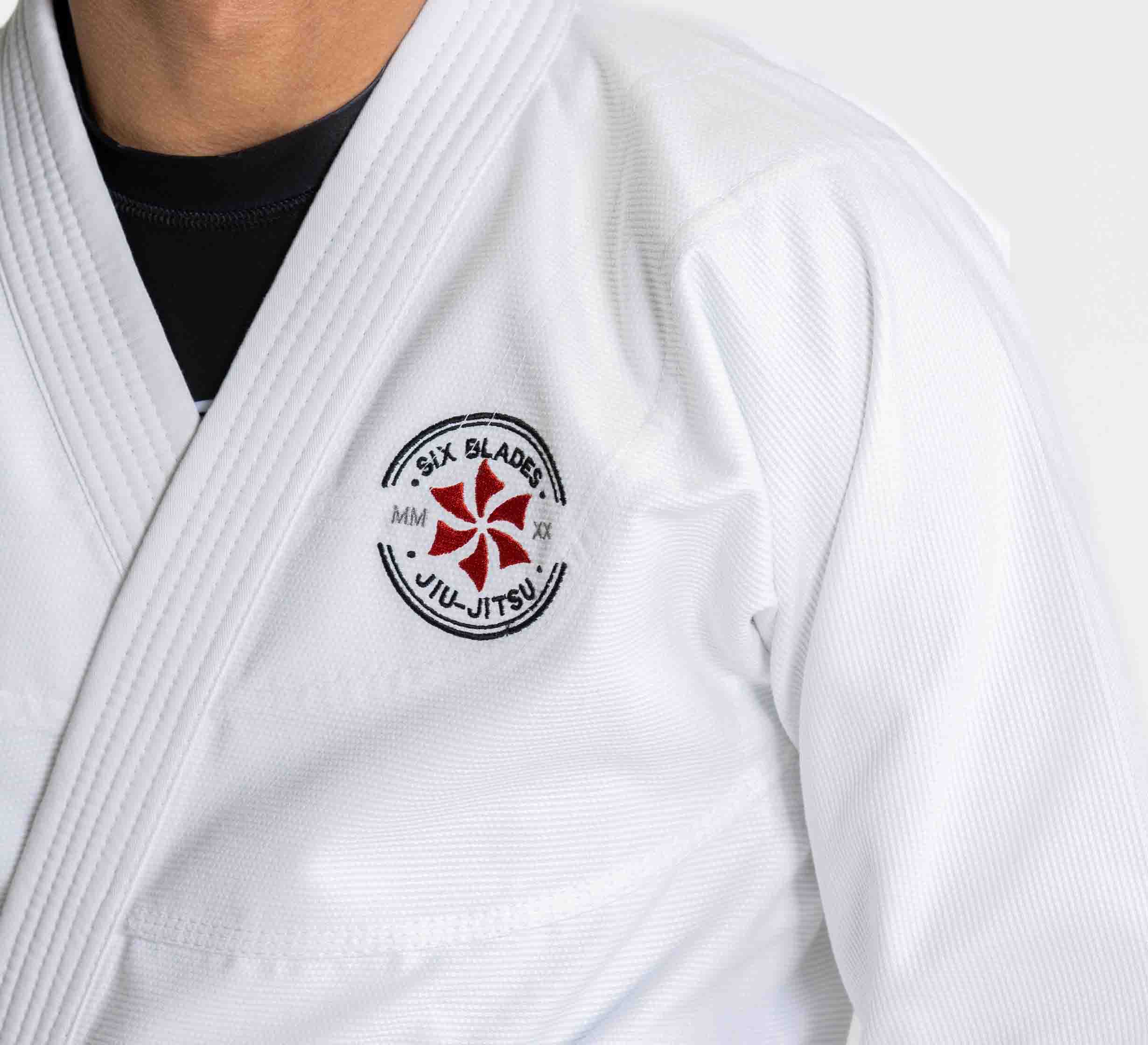 Kids Six Blades Association BJJ Gi White、mySite、gigharbornorthrealestate