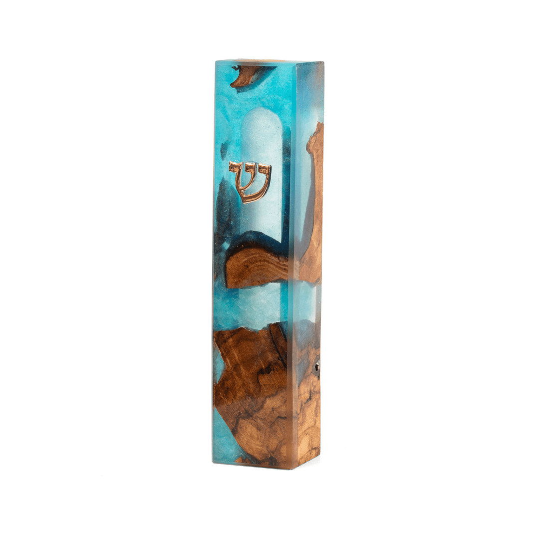 Wooden Mezuzah by The Israel Museum - (Choice of Colors)、mySite、topwebapps