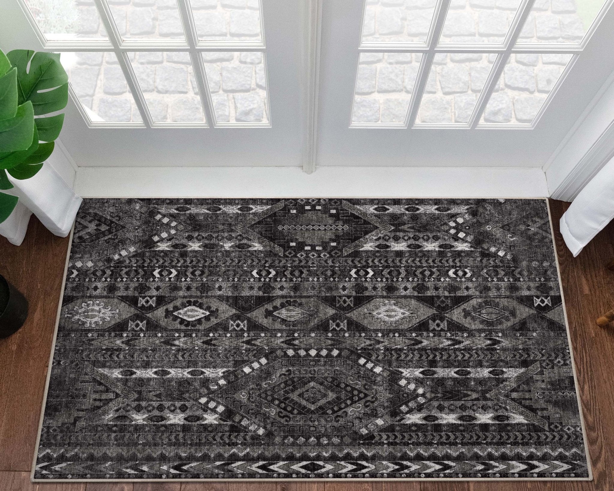 Apollo Rodeo Tribal Diamond Flat-Weave Rug、mySite、gigharbornorthrealestate