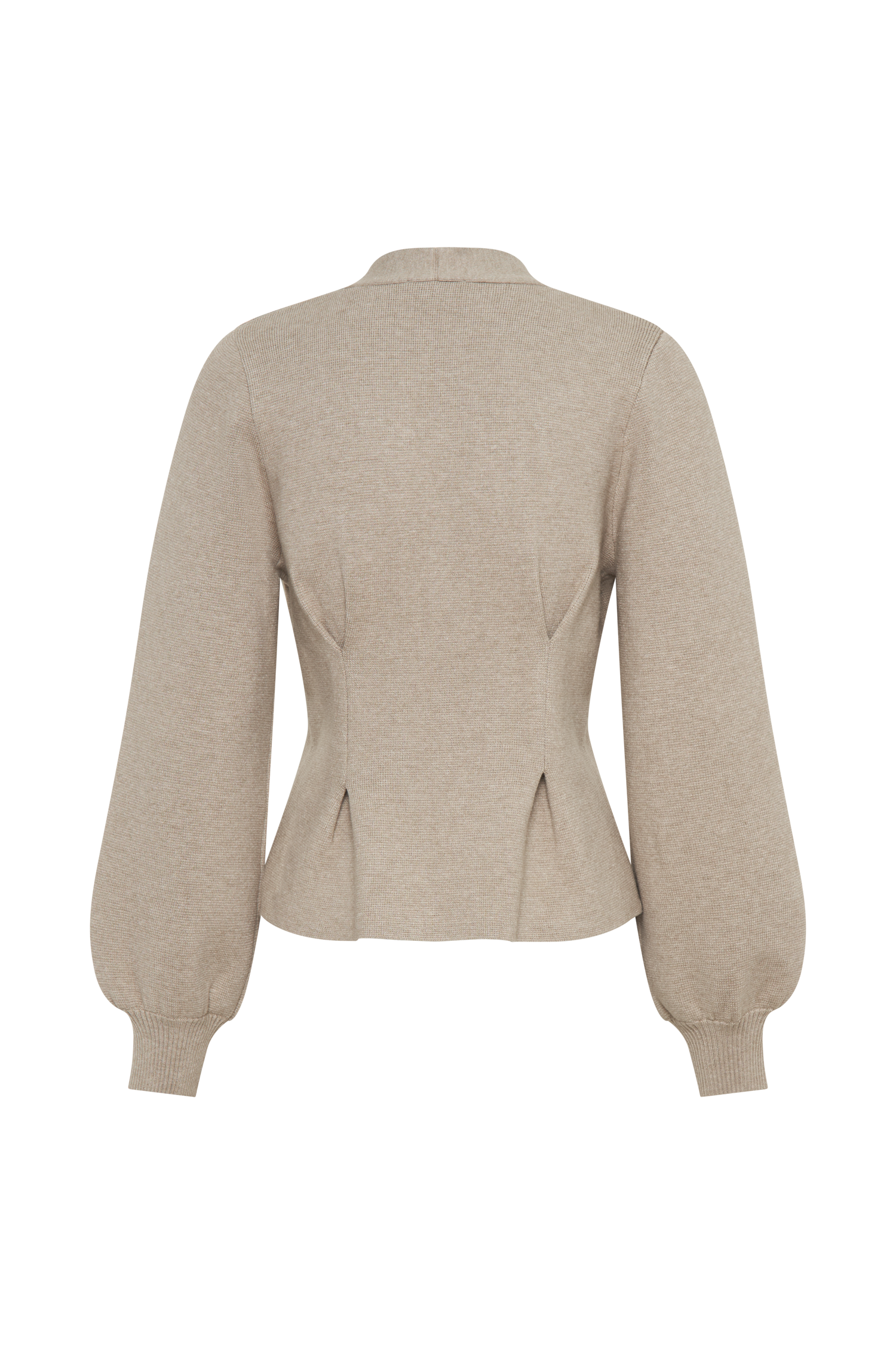 Beverly Knit Cinched Cardigan - Oak、mySite、solidvoid