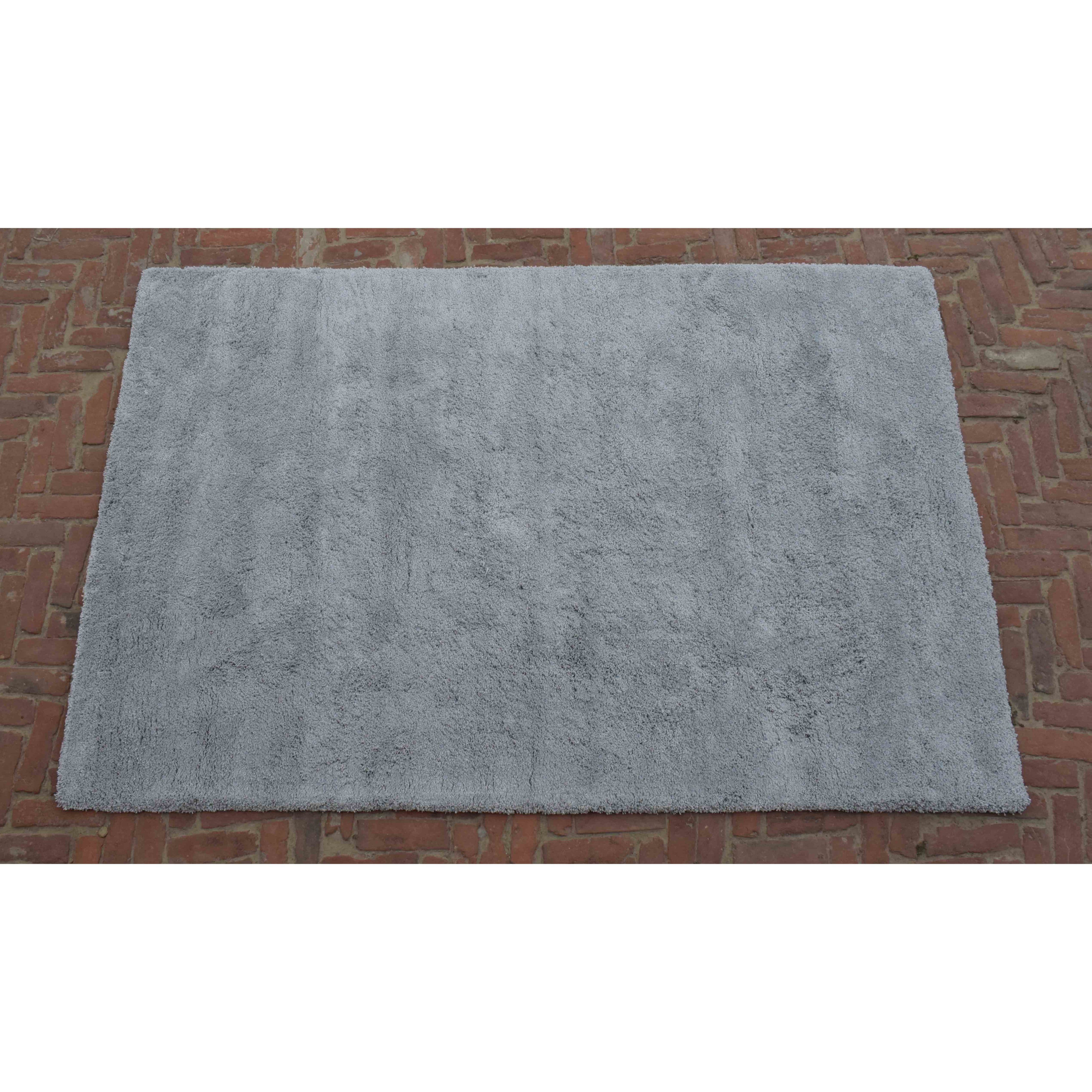 Signature Grey Cotton Shag Rug、mySite、gigharbornorthrealestate