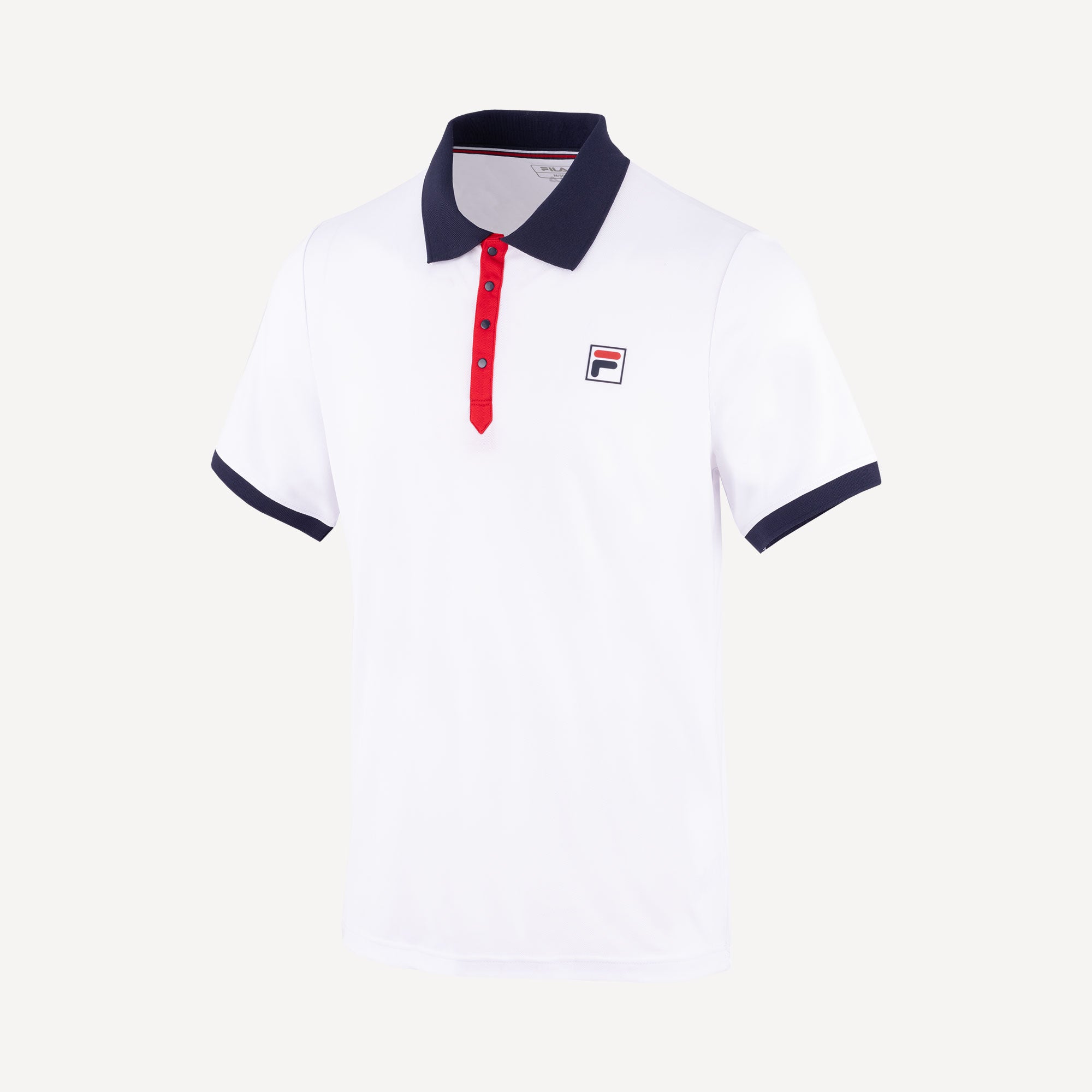 Fila Dominic Men's Tennis Polo、mySite、neckold
