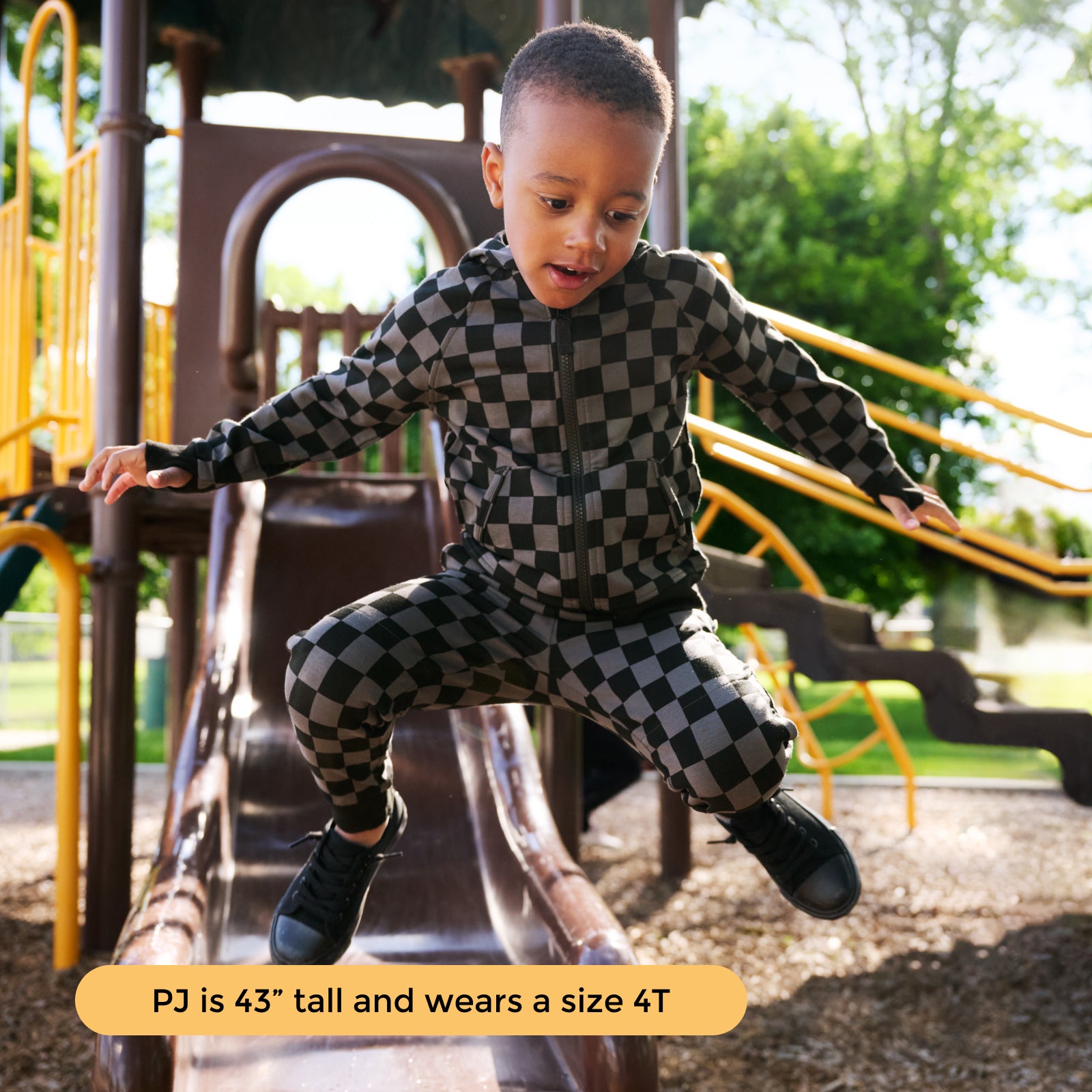  Monochrome Checks Zip Hoodie、mySite、layawaytickets